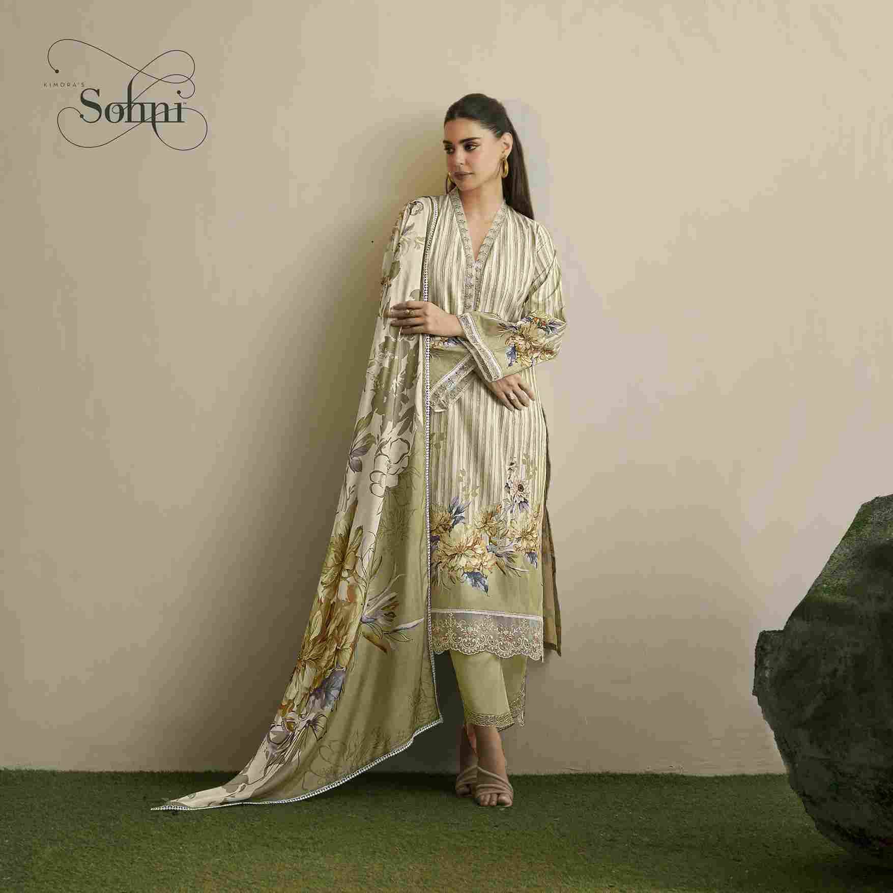 Flora By Sohni 241 To 244 Series Beautiful Suits Colorful Stylish Fancy Casual Wear & Ethnic Wear Pure Lawn Embroidery Dresses At Wholesale Price