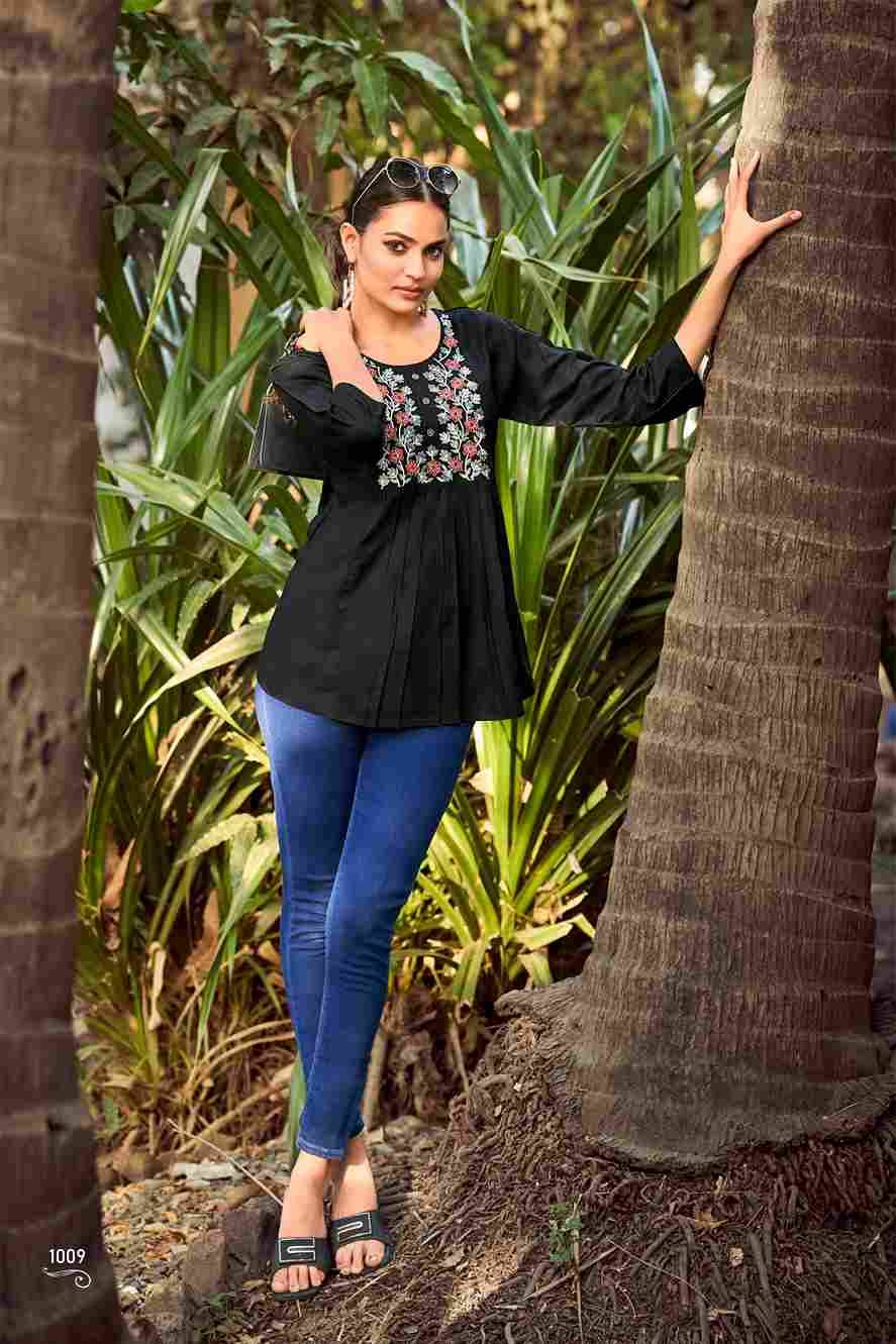 Pulpy Vol-15 By Tips And Tops 1001 To 1009 Series Designer Stylish Fancy Colorful Beautiful Party Wear & Ethnic Wear Collection Rayon Slub Tops At Wholesale Price