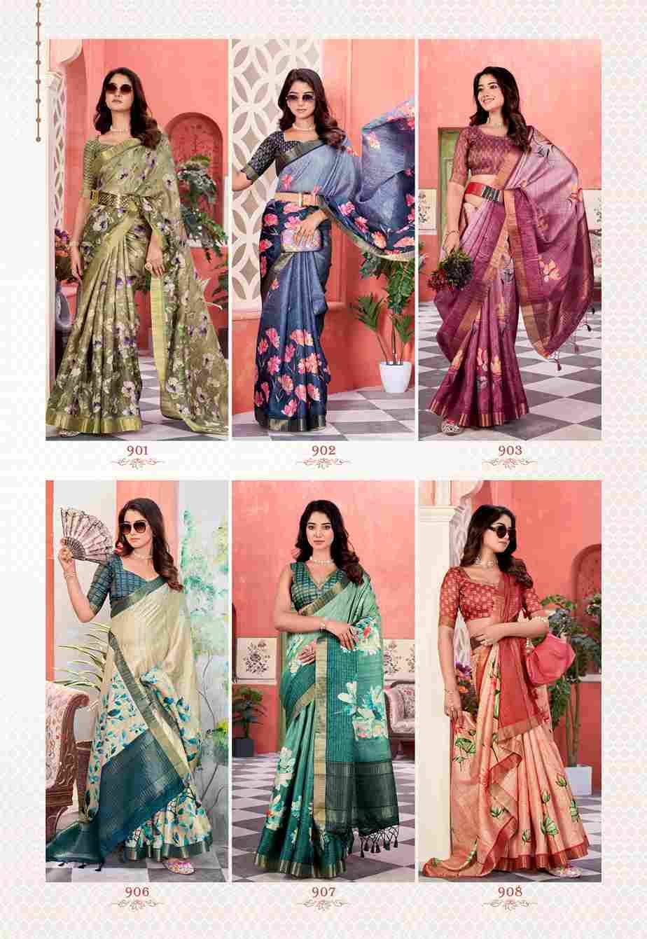 Amirah By Sasural 901 To 910 Series Indian Traditional Wear Collection Beautiful Stylish Fancy Colorful Party Wear & Occasional Wear Soft Silk Sarees At Wholesale Price