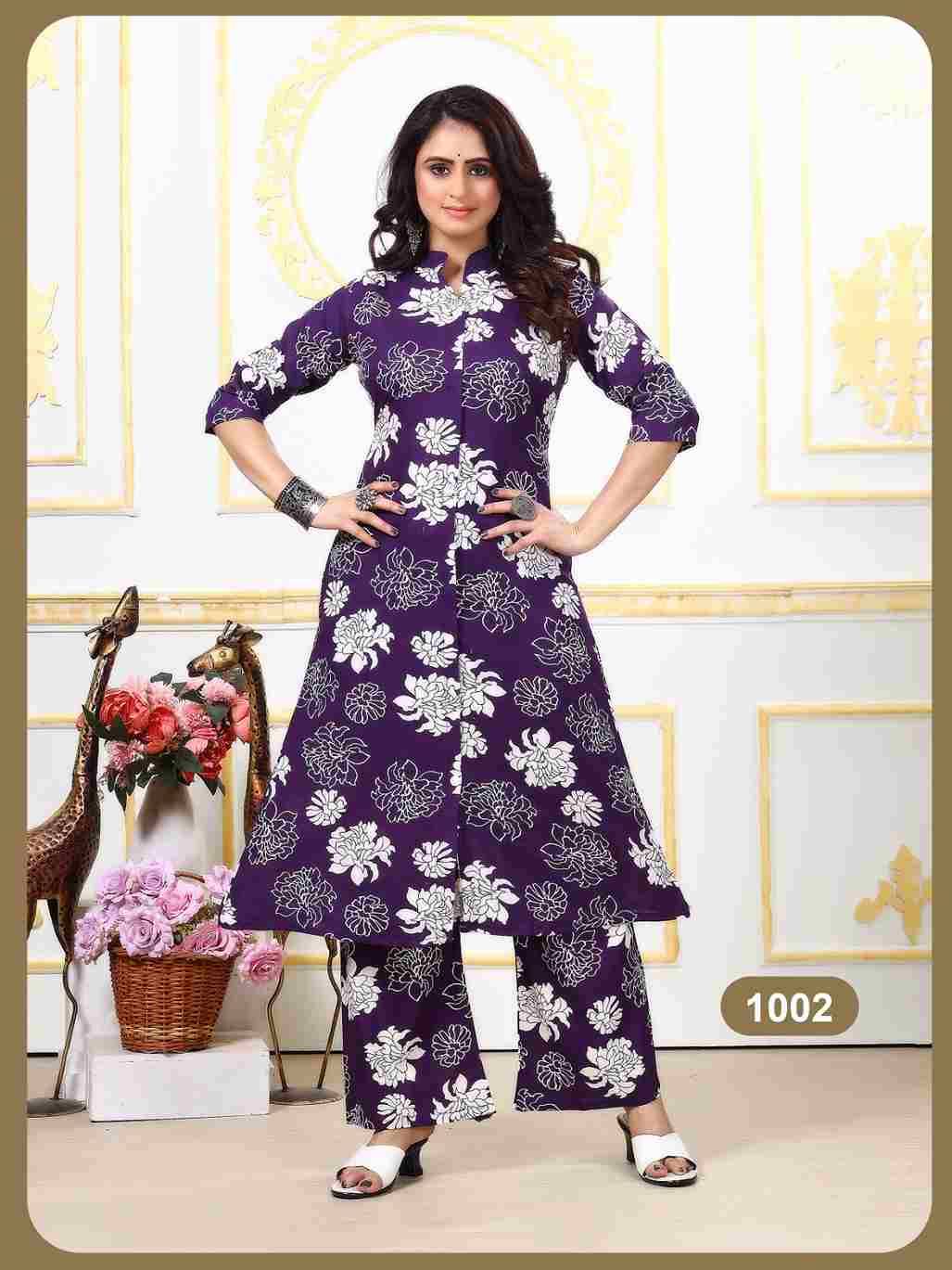 Dulhari Vol-4 By Padmavati Textiles 1001 To 1008 Series Designer Pakistani Suits Collection Beautiful Stylish Fancy Colorful Party Wear & Occasional Wear Rayon Print Kurtis With Bottom At Wholesale Price