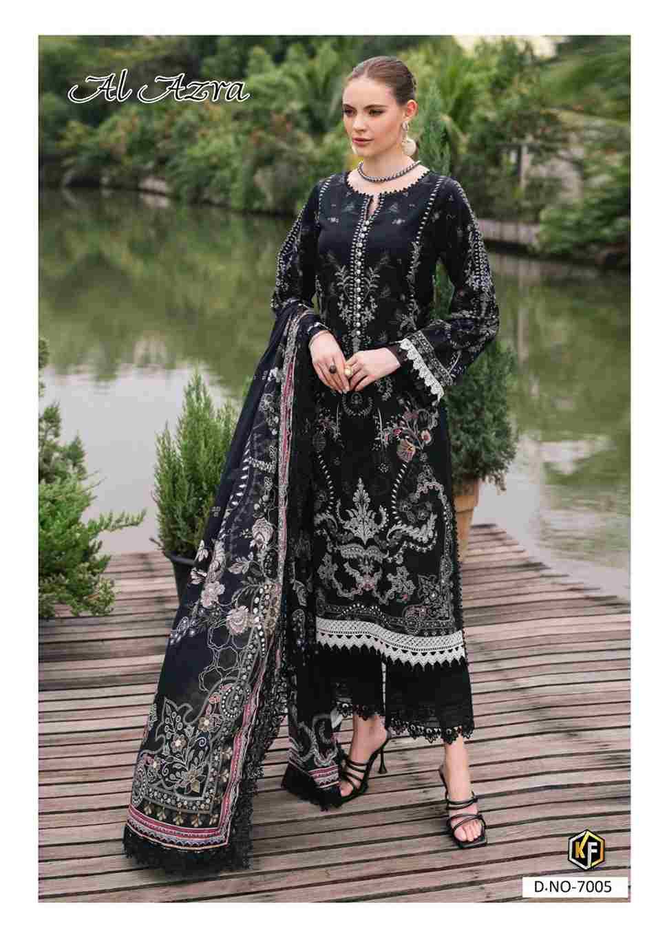 Al Azara Vol-7 By Keval Fab 7001 To 7006 Series Beautiful Festive Suits Stylish Fancy Colorful Casual Wear & Ethnic Wear Heavy Cotton Digital Print Dresses At Wholesale Price