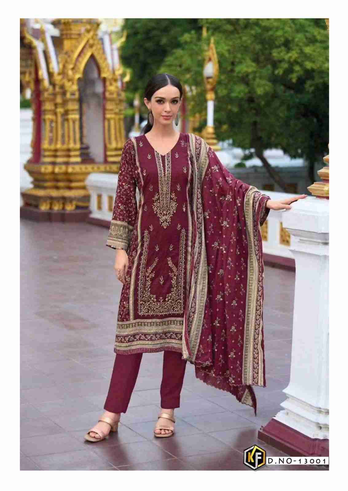 N.X Hit Vol-13 By Keval Fab 13001 To 13006 Series Beautiful Festive Suits Stylish Fancy Colorful Casual Wear & Ethnic Wear Heavy Cotton Digital Print Dresses At Wholesale Price