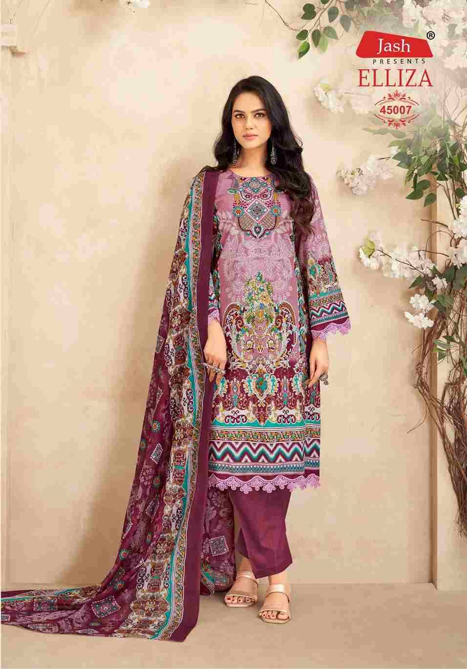Elliza Vol-45 By Jash 45001 To 45010 Series Beautiful Festive Suits Stylish Fancy Colorful Casual Wear & Ethnic Wear Pure Cotton Print Dresses At Wholesale Price