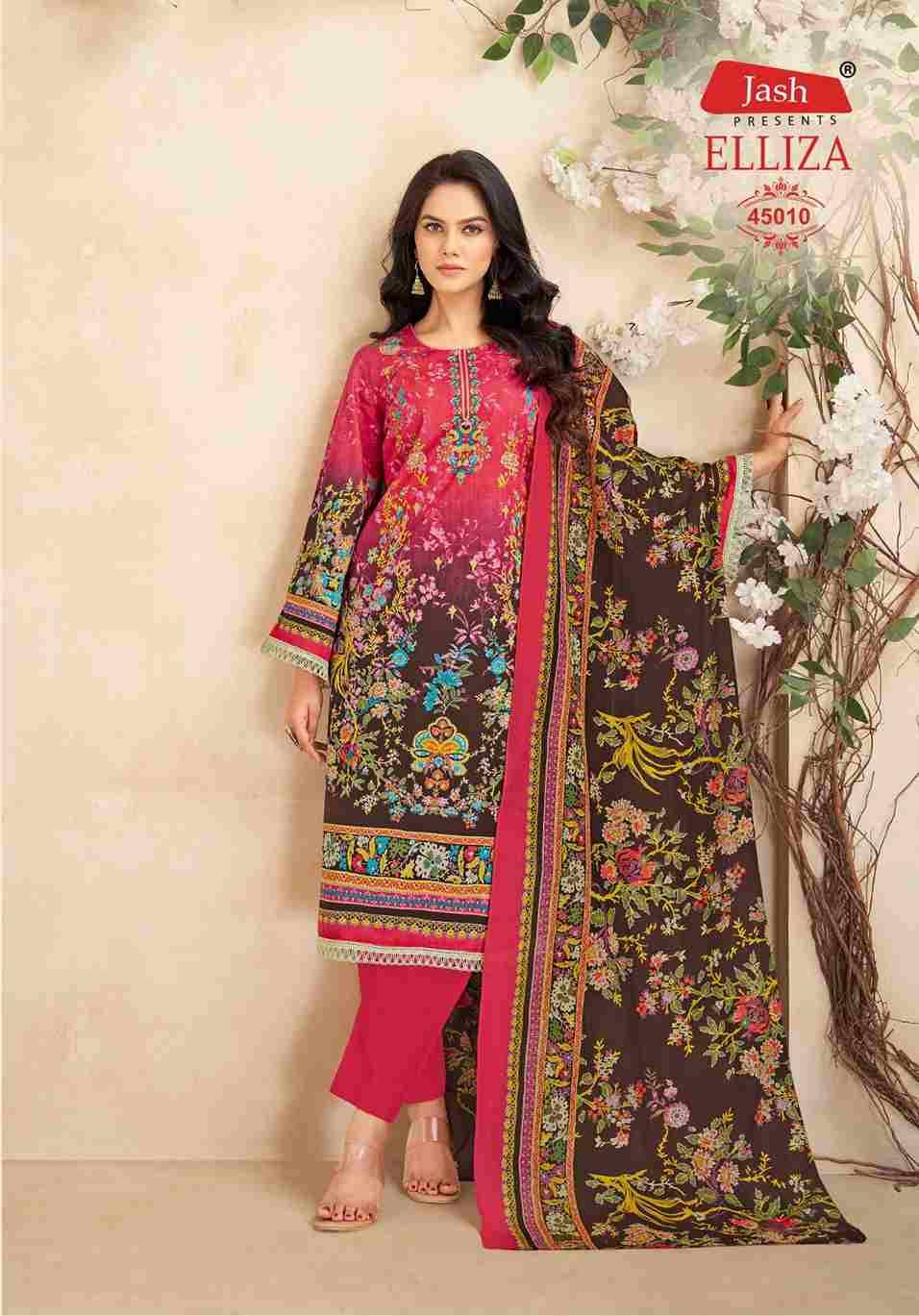 Elliza Vol-45 By Jash 45001 To 45010 Series Beautiful Festive Suits Stylish Fancy Colorful Casual Wear & Ethnic Wear Pure Cotton Print Dresses At Wholesale Price
