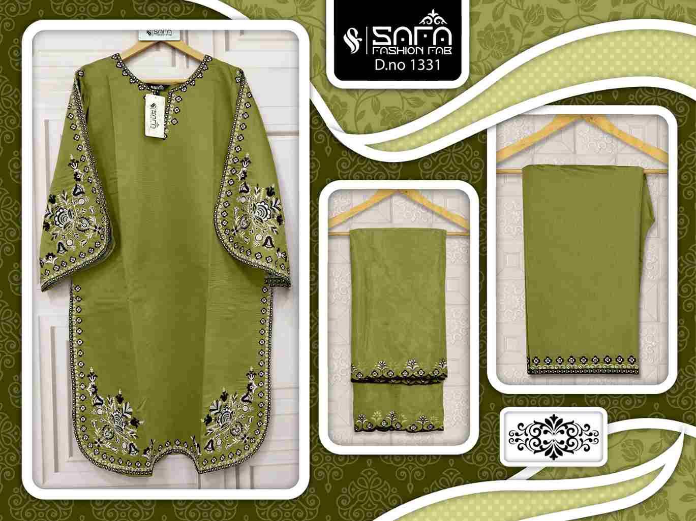 Safa 1331 Colours By Safa Fashion 1331-A To 1331-C Series Designer Stylish Fancy Colorful Beautiful Party Wear & Ethnic Wear Collection Heavy Fancy Dresses At Wholesale Price