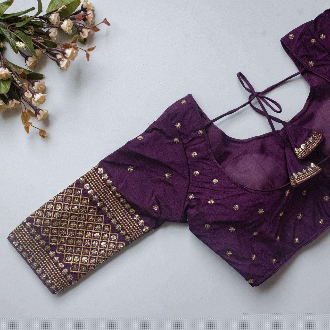 Kb-Rumi Vol-2 By Fashid Wholesale 01 To 09 Series Designer Beautiful Collection Occasional Wear & Party Wear Vichitra Silk Blouse At Wholesale Price
