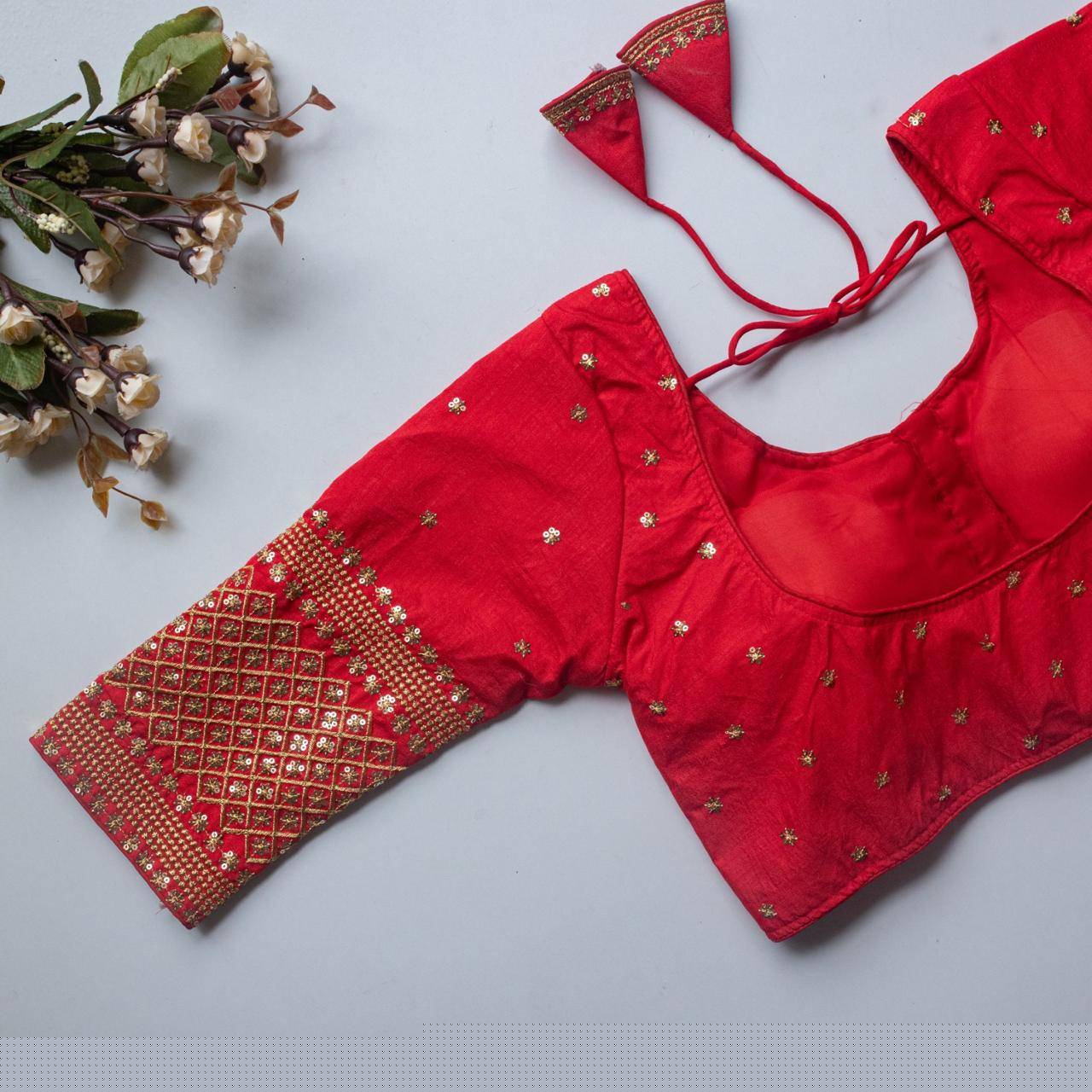 Kb-Rumi Vol-2 By Fashid Wholesale 01 To 09 Series Designer Beautiful Collection Occasional Wear & Party Wear Vichitra Silk Blouse At Wholesale Price