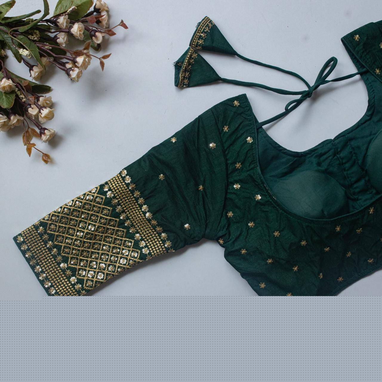 Kb-Rumi Vol-2 By Fashid Wholesale 01 To 09 Series Designer Beautiful Collection Occasional Wear & Party Wear Vichitra Silk Blouse At Wholesale Price