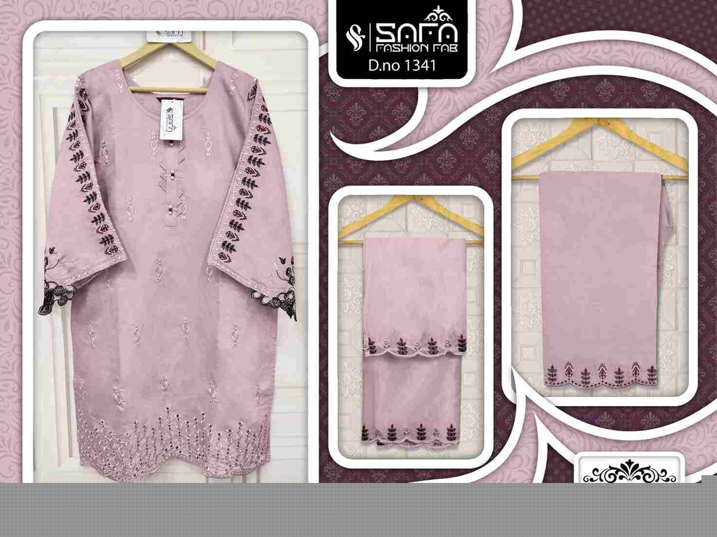 Safa 1341 Colours By Safa Fashion 1341-A To 1341-C Series Designer Stylish Fancy Colorful Beautiful Party Wear & Ethnic Wear Collection Heavy Fancy Dresses At Wholesale Price