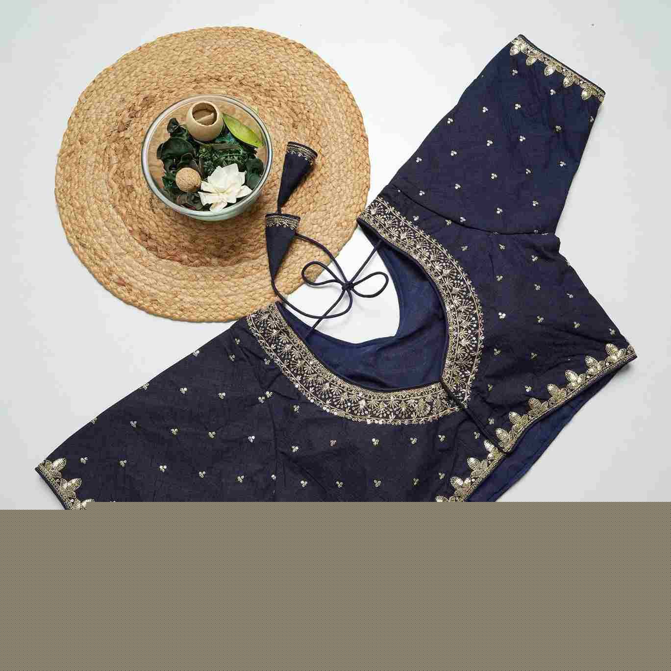 Kb-Vcut Vol-5 By Fashid Wholesale 01 To 11 Series Designer Beautiful Collection Occasional Wear & Party Wear Vichitra Silk Blouse At Wholesale Price