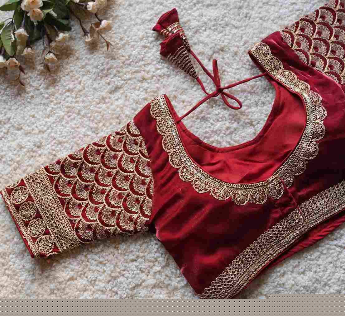 Kb-Chota Suraj By Fashid Wholesale 01 To 08 Series Designer Beautiful Collection Occasional Wear & Party Wear Heavy Jimmy Choo Blouse At Wholesale Price
