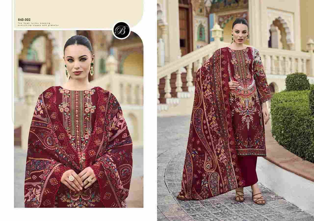 Guzarish Vol-22 By Belliza 840-001 To 840-008 Series Beautiful Stylish Festive Suits Fancy Colorful Casual Wear & Ethnic Wear & Ready To Wear Pure Cotton Digital Print Dresses At Wholesale Price