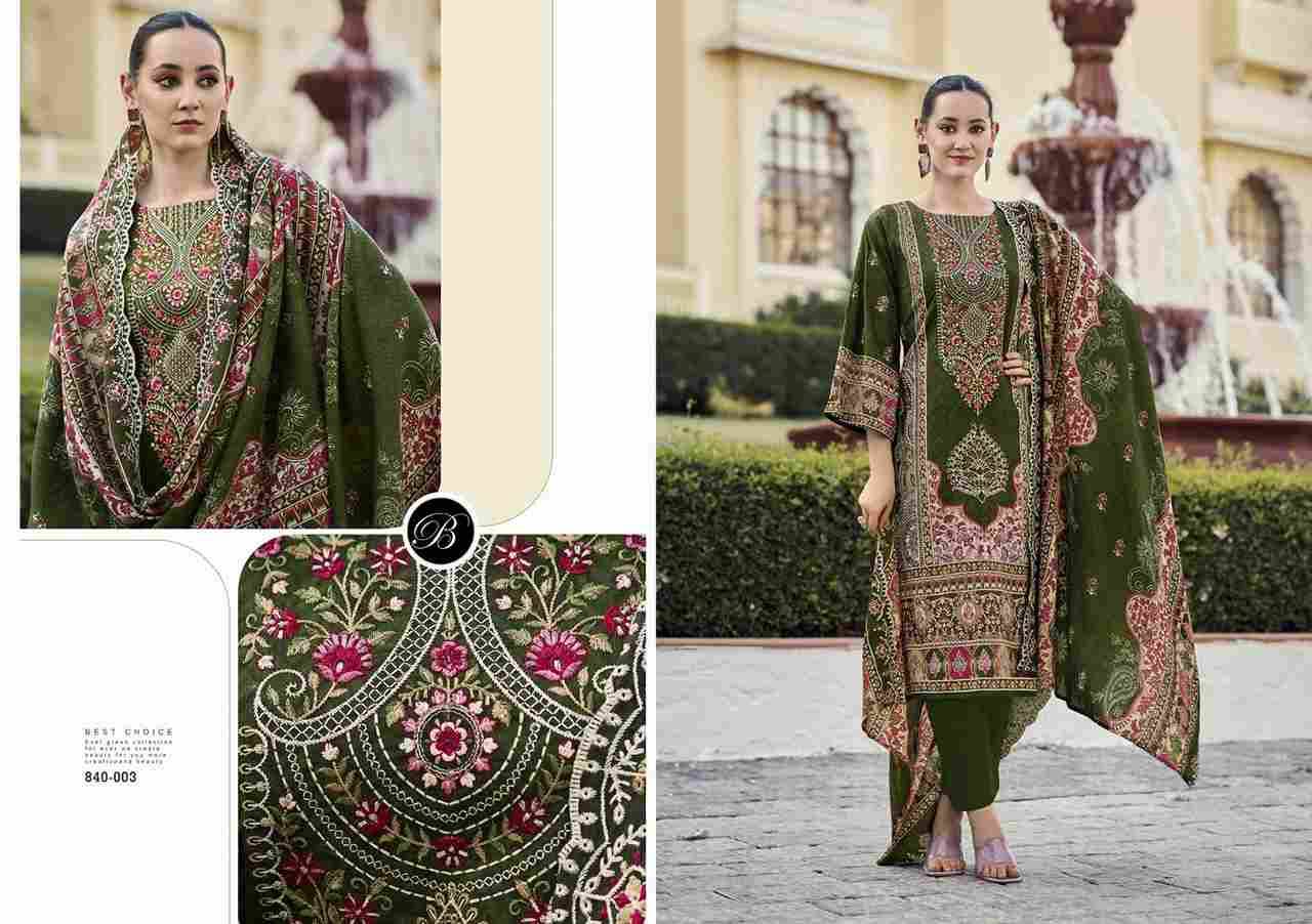 Guzarish Vol-22 By Belliza 840-001 To 840-008 Series Beautiful Stylish Festive Suits Fancy Colorful Casual Wear & Ethnic Wear & Ready To Wear Pure Cotton Digital Print Dresses At Wholesale Price