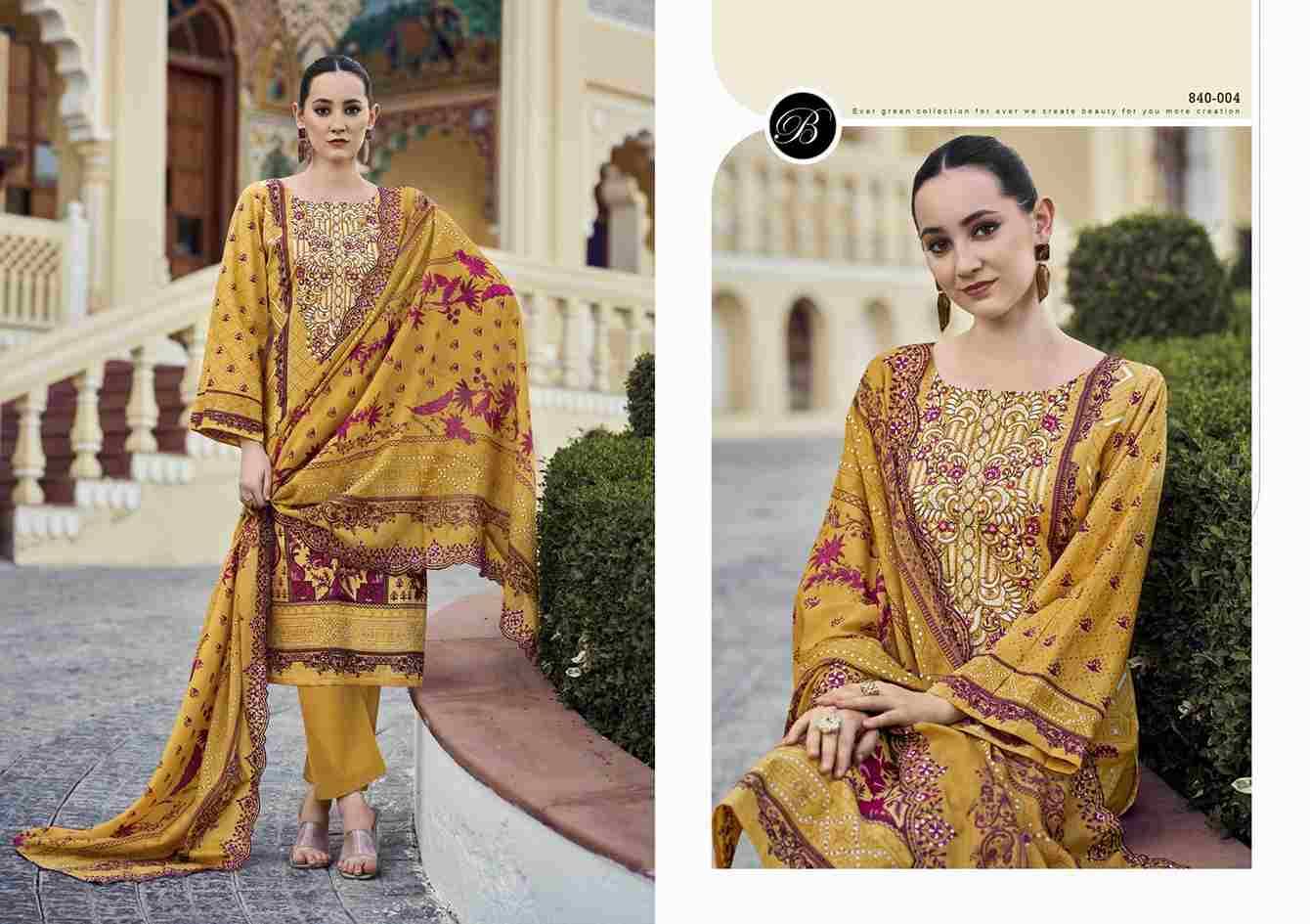 Guzarish Vol-22 By Belliza 840-001 To 840-008 Series Beautiful Stylish Festive Suits Fancy Colorful Casual Wear & Ethnic Wear & Ready To Wear Pure Cotton Digital Print Dresses At Wholesale Price