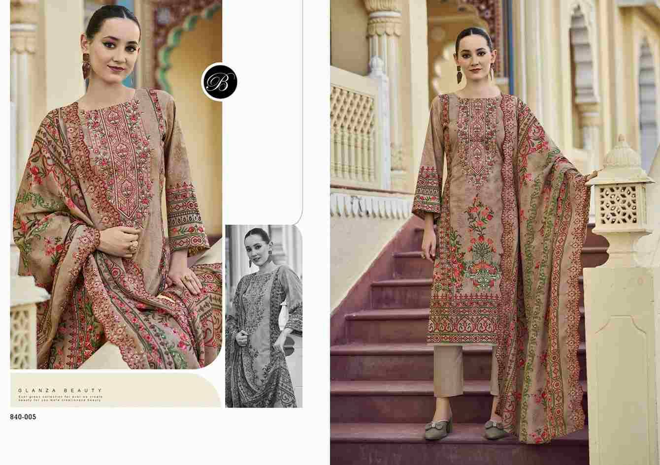 Guzarish Vol-22 By Belliza 840-001 To 840-008 Series Beautiful Stylish Festive Suits Fancy Colorful Casual Wear & Ethnic Wear & Ready To Wear Pure Cotton Digital Print Dresses At Wholesale Price