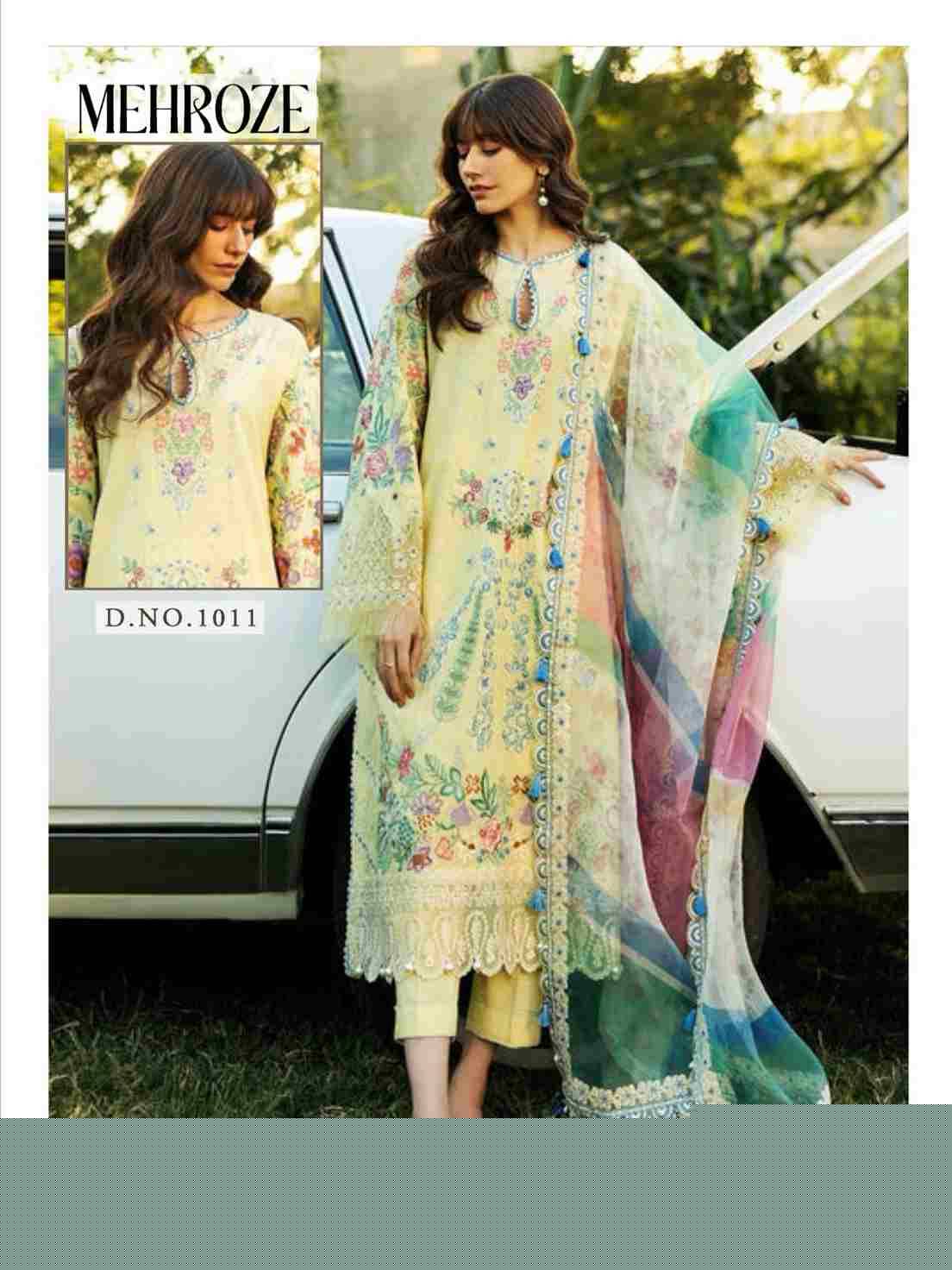 Mehroze Vol-1 By Binilyas 1008 To 1013 Series Beautiful Stylish Festive Suits Fancy Colorful Casual Wear & Ethnic Wear & Ready To Wear Pure Cotton Digital Print Dresses At Wholesale Price