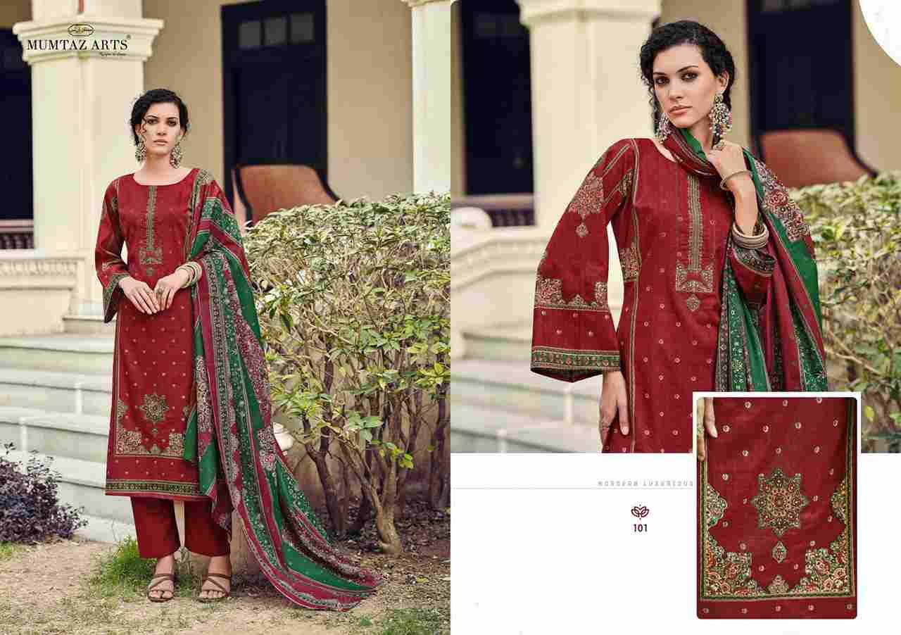 Paradise By Mumtaz Arts 101 To 106 Series Designer Festive Suits Collection Beautiful Stylish Fancy Colorful Party Wear & Occasional Wear Pure Viscose Lawn Cotton Dresses At Wholesale Price