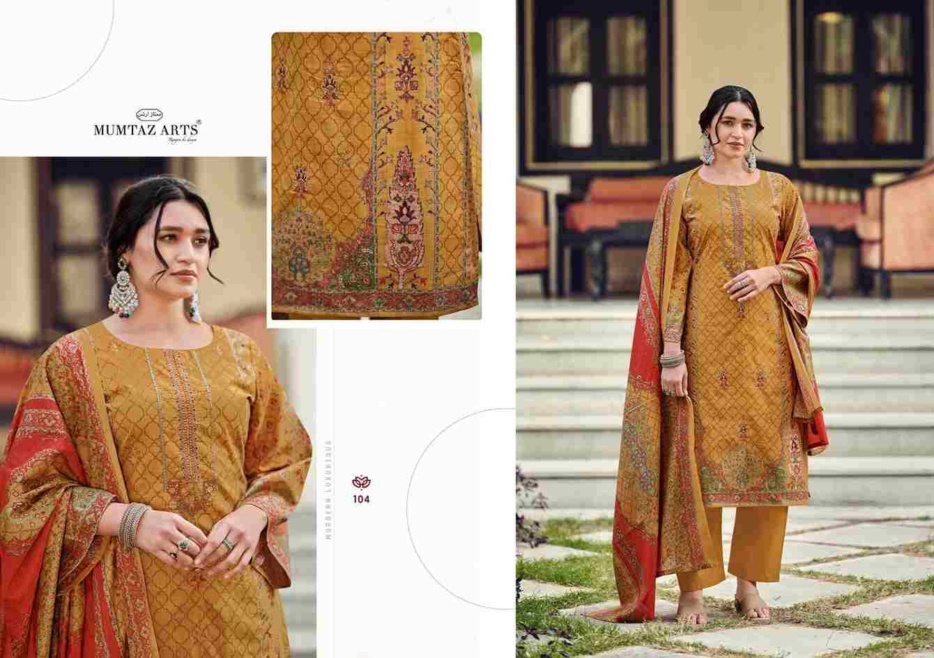 Paradise By Mumtaz Arts 101 To 106 Series Designer Festive Suits Collection Beautiful Stylish Fancy Colorful Party Wear & Occasional Wear Pure Viscose Lawn Cotton Dresses At Wholesale Price