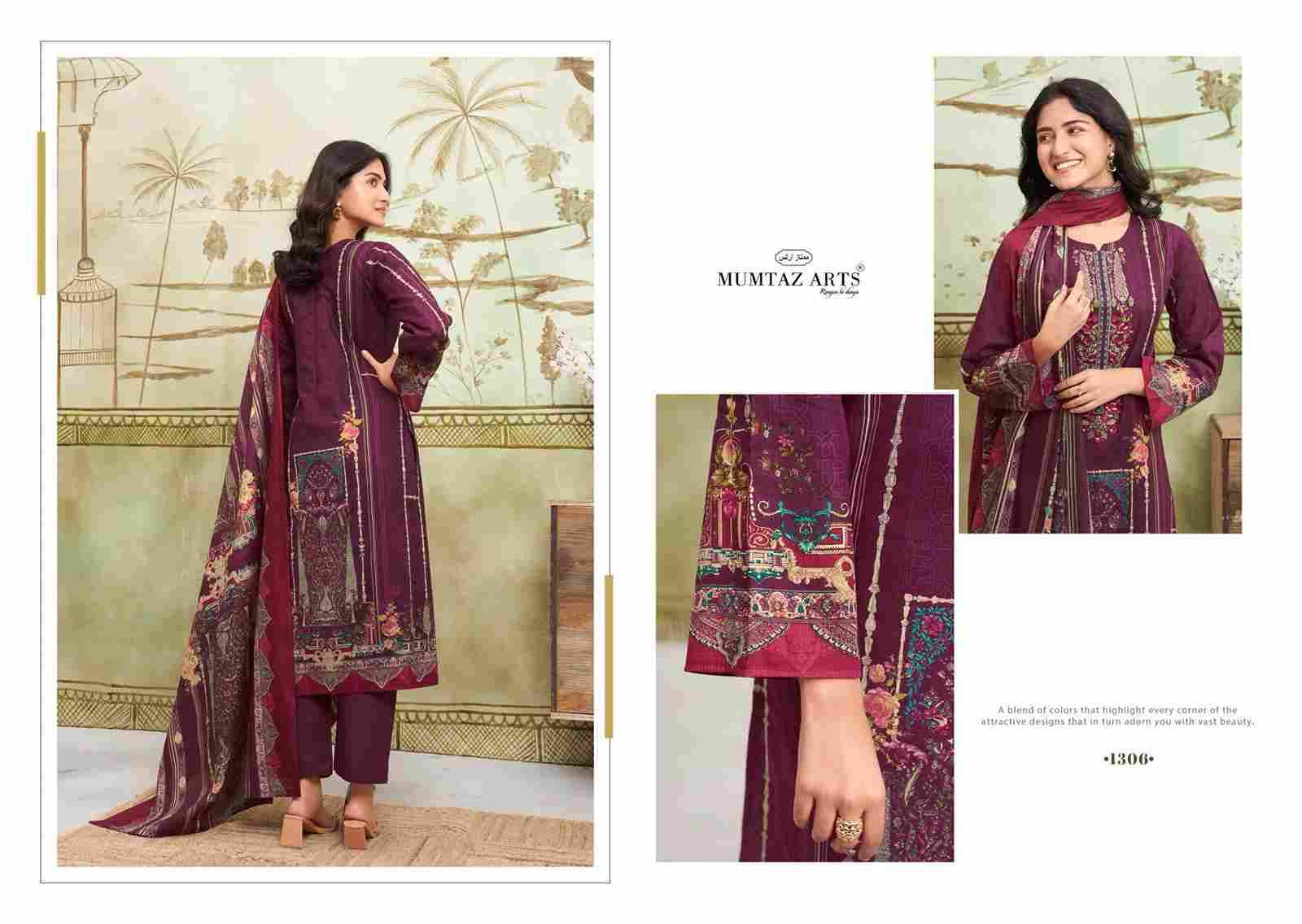 Grace By Mumtaz Arts 1301 To 1306 Series Designer Festive Suits Collection Beautiful Stylish Fancy Colorful Party Wear & Occasional Wear Pure Viscose Lawn Cotton Dresses At Wholesale Price