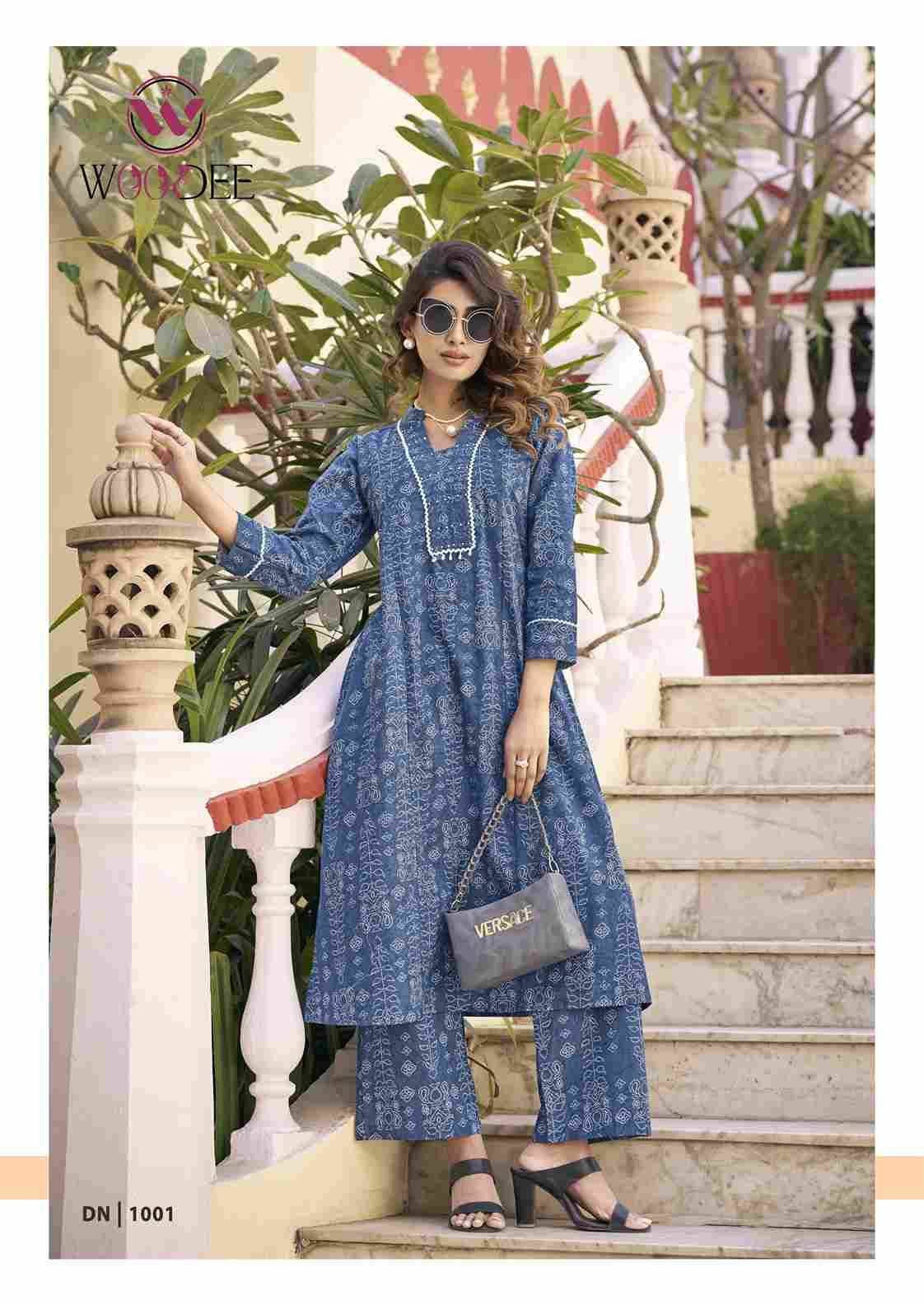 Aneri By Woodee 1001 To 1006 Series Designer Stylish Fancy Colorful Beautiful Party Wear & Ethnic Wear Collection Heavy Cotton Co-Ord At Wholesale Price