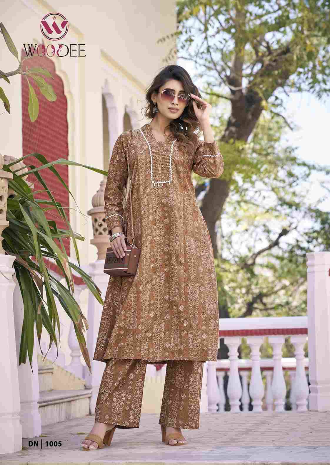 Aneri By Woodee 1001 To 1006 Series Designer Stylish Fancy Colorful Beautiful Party Wear & Ethnic Wear Collection Heavy Cotton Co-Ord At Wholesale Price