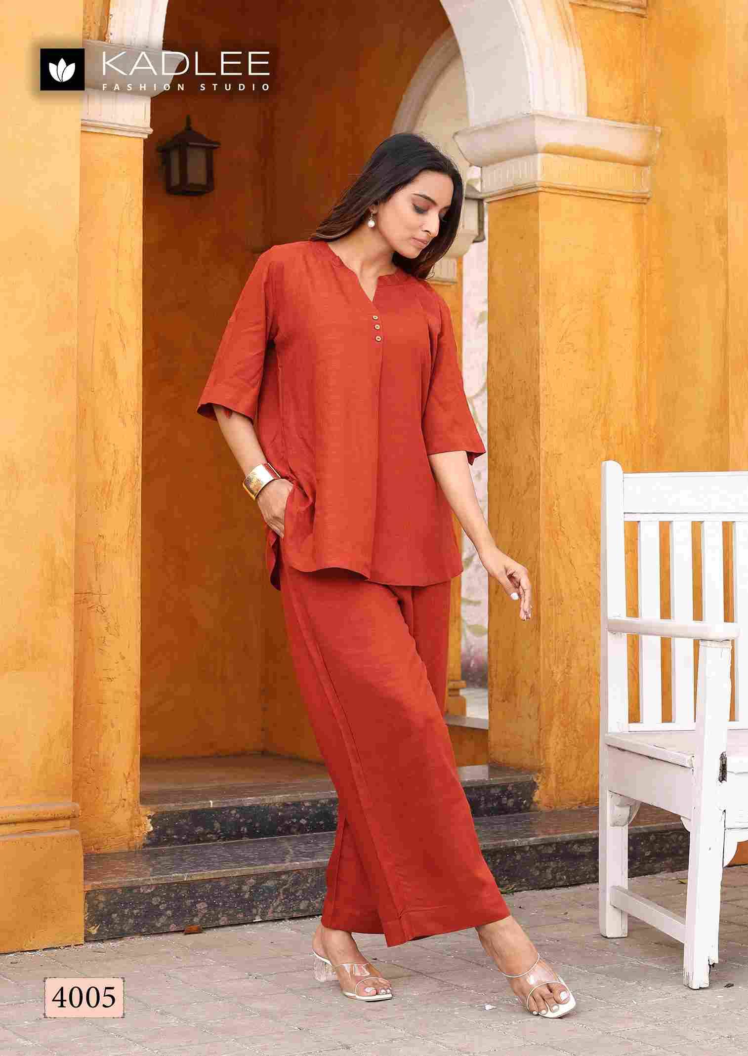 Olivia By Kadlee 4001 To 4006 Series Designer Stylish Fancy Colorful Beautiful Party Wear & Ethnic Wear Collection Rayon Flex Tops At Wholesale Price