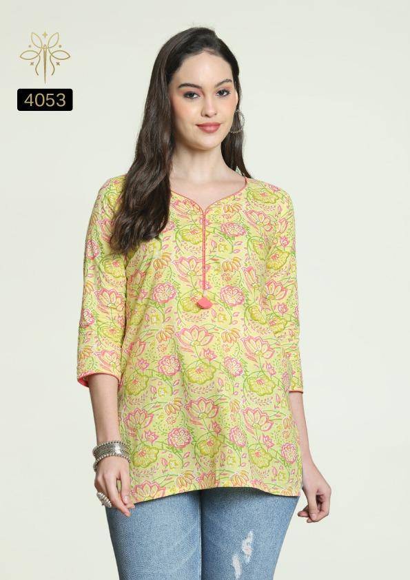 Akshara By Rajnandini Designer Stylish Fancy Colorful Beautiful Party Wear & Ethnic Wear Collection Pure Cotton Tops At Wholesale Price