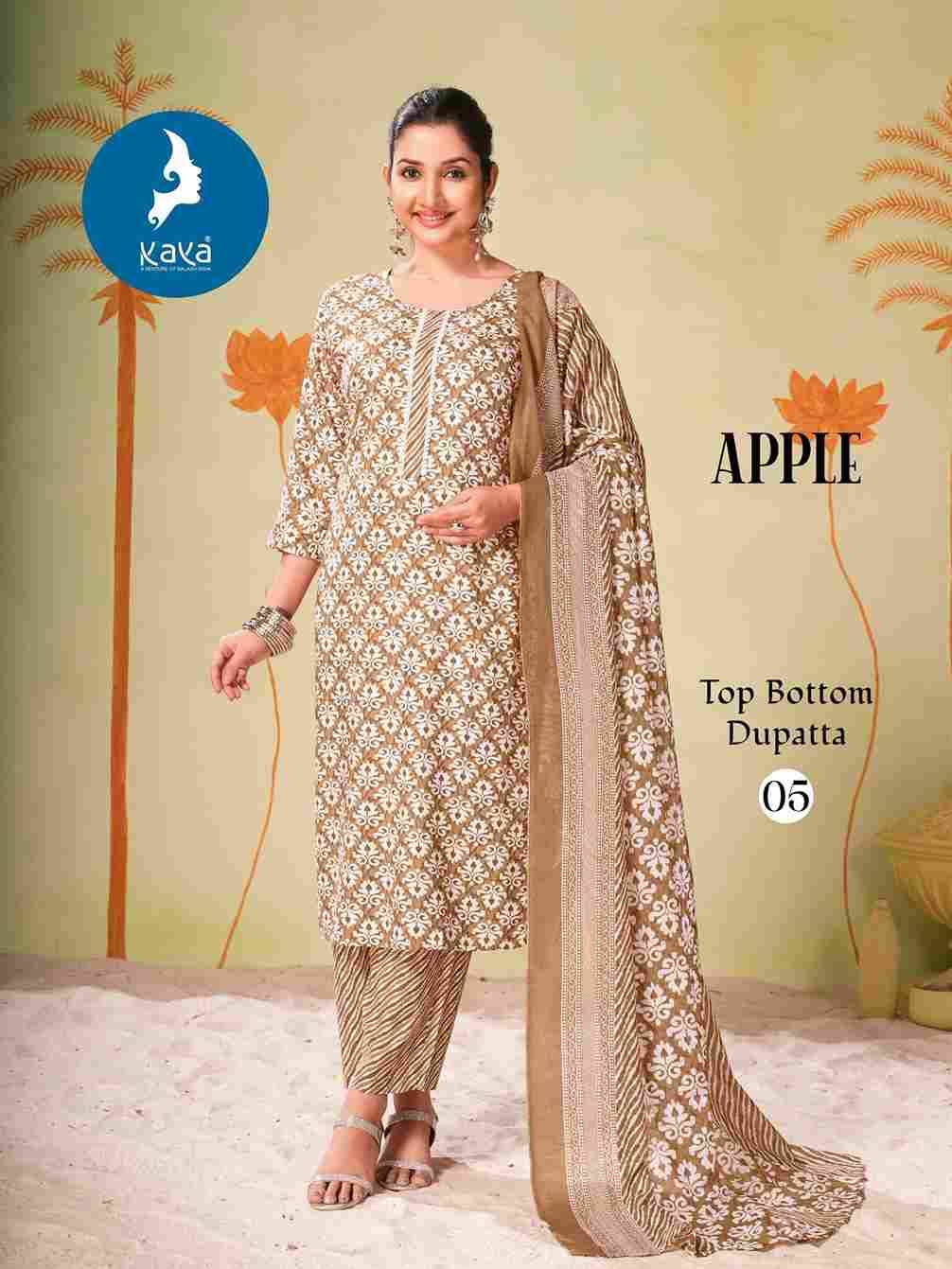 Apple By Kaya 01 To 08 Series Designer Stylish Fancy Colorful Beautiful Party Wear & Ethnic Wear Collection Rayon Print Dresses At Wholesale Price