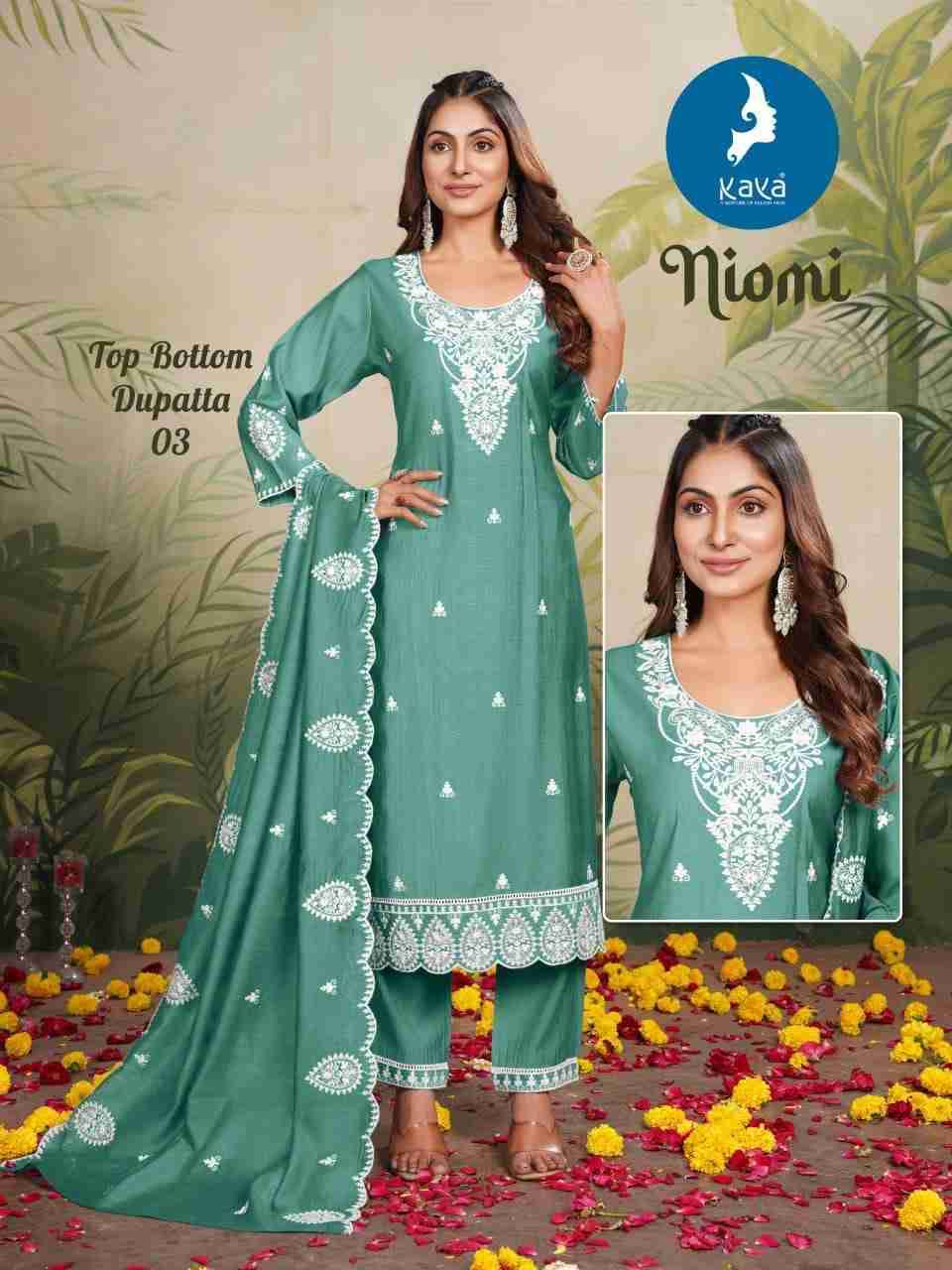Niomi By Kaya 01 To 06 Series Designer Stylish Fancy Colorful Beautiful Party Wear & Ethnic Wear Collection Vertican Dresses At Wholesale Price