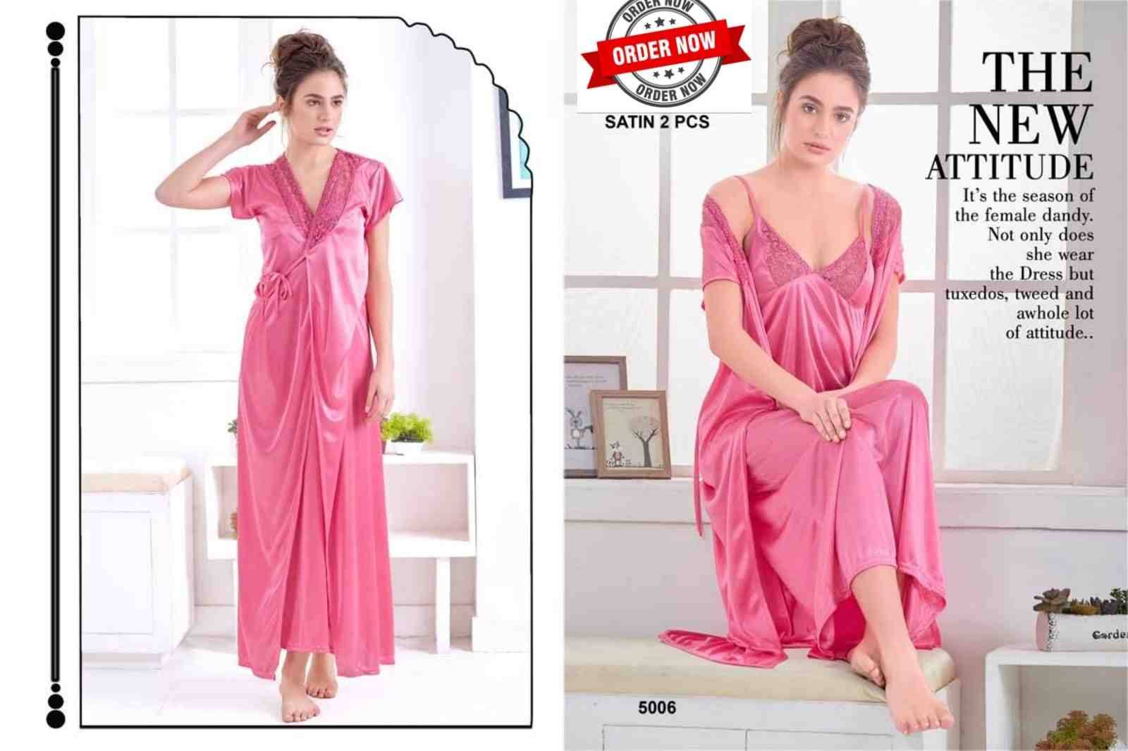 Vol-458 By Kaamiri 5001 To 5006 Series Designer Stylish Fancy Colorful Beautiful Party Wear & Ethnic Wear Collection Satin Night Gown At Wholesale Price