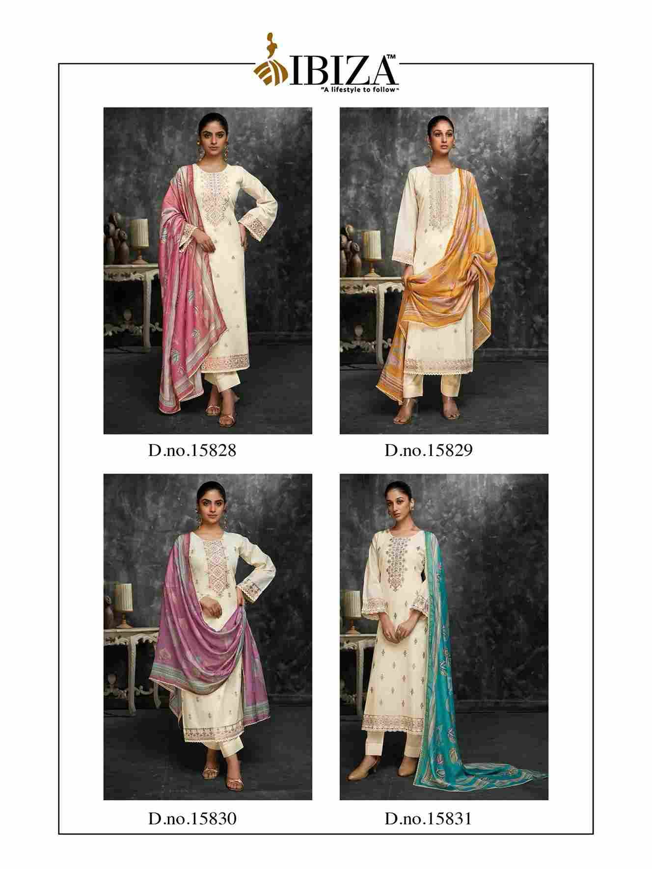 Bosca Vol-9 By Ibiza 15828 To 15831 Series Designer Festive Suits Beautiful Fancy Stylish Colorful Party Wear & Occasional Wear Pure Lawn Cotton Print Dresses At Wholesale Price