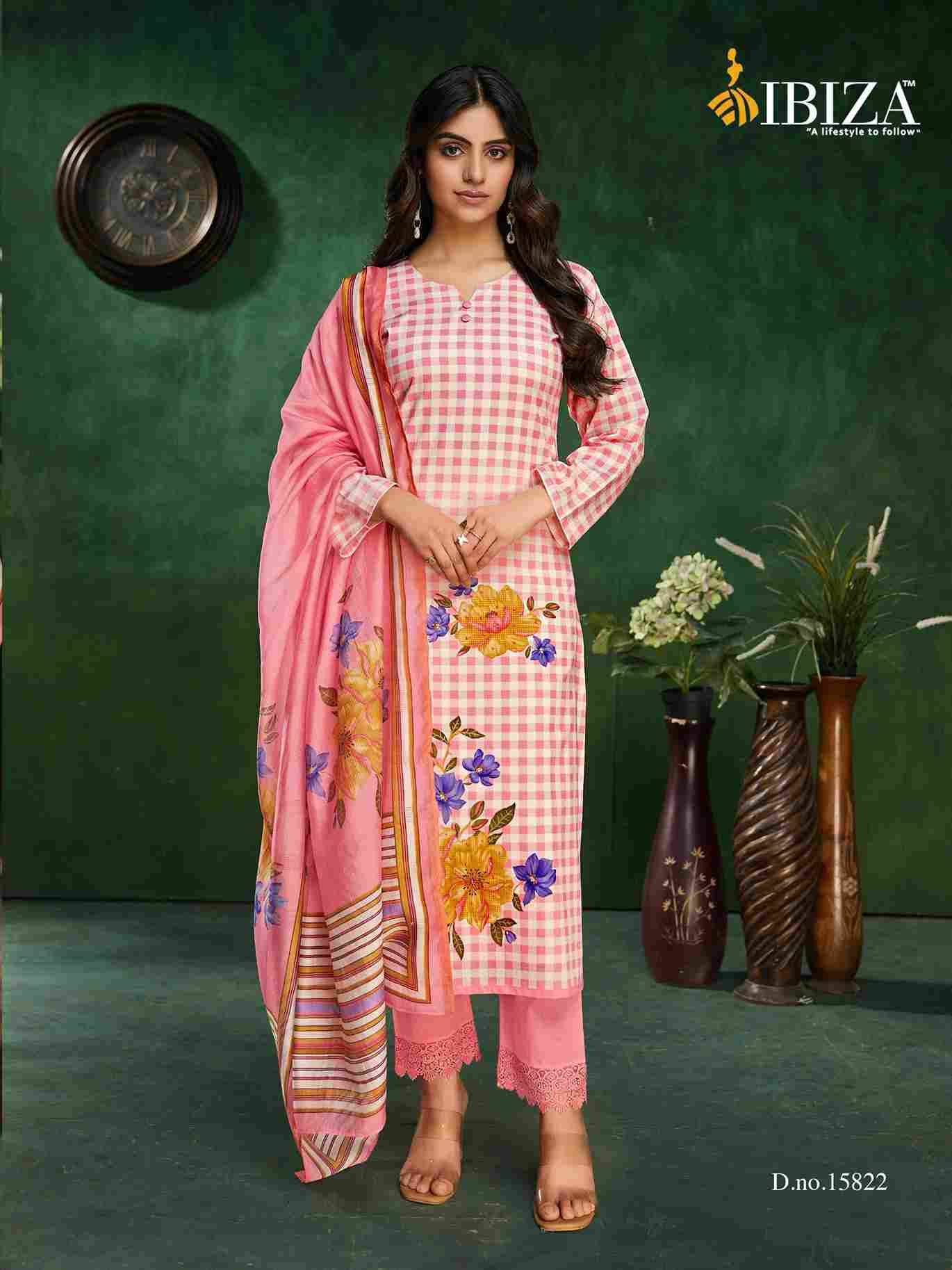 Cherry By Ibiza 15820 To 15823 Series Designer Festive Suits Beautiful Fancy Stylish Colorful Party Wear & Occasional Wear Pure Lawn Cotton Print Dresses At Wholesale Price