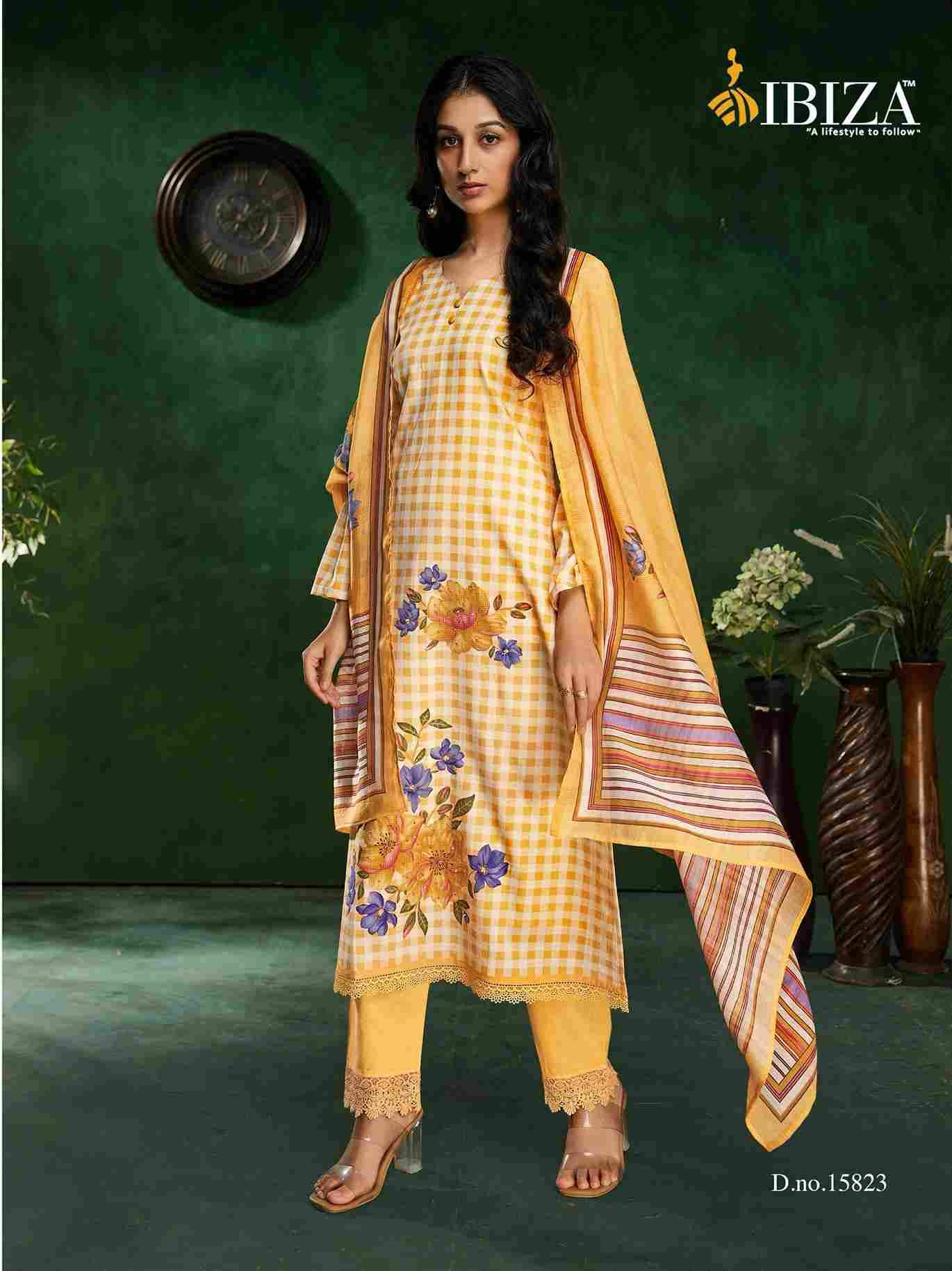 Cherry By Ibiza 15820 To 15823 Series Designer Festive Suits Beautiful Fancy Stylish Colorful Party Wear & Occasional Wear Pure Lawn Cotton Print Dresses At Wholesale Price