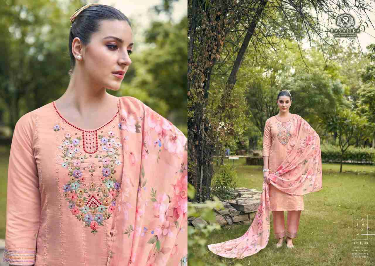Pastels By Rasalika 1001 To 1004 Series Designer Festive Suits Beautiful Fancy Colorful Stylish Party Wear & Occasional Wear Heavy Viscose Silk Dresses At Wholesale Price