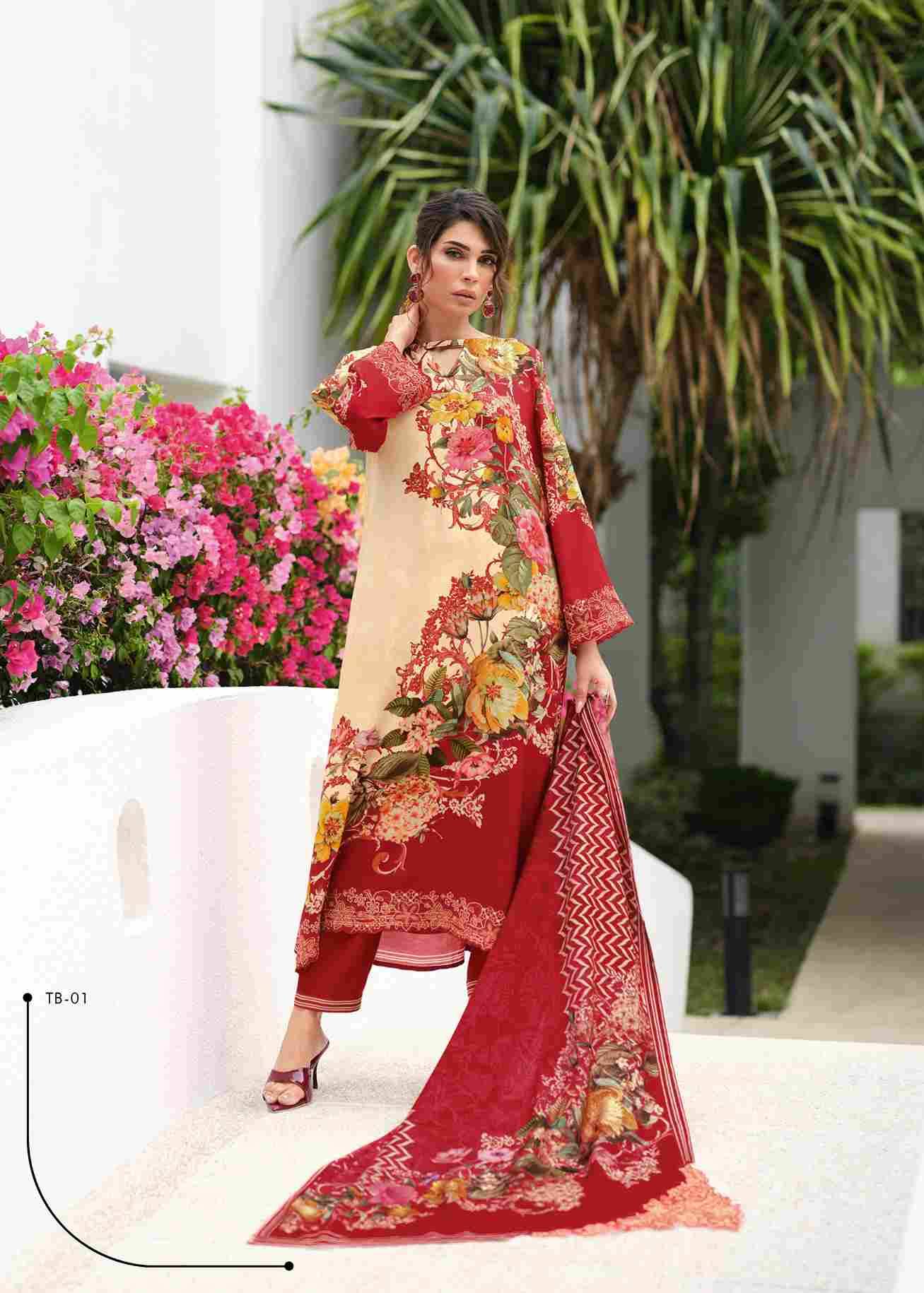 Tabeer By Varshaa 01 To 05 Series Beautiful Festive Suits Colorful Stylish Fancy Casual Wear & Ethnic Wear Viscose Muslin Dresses At Wholesale Price