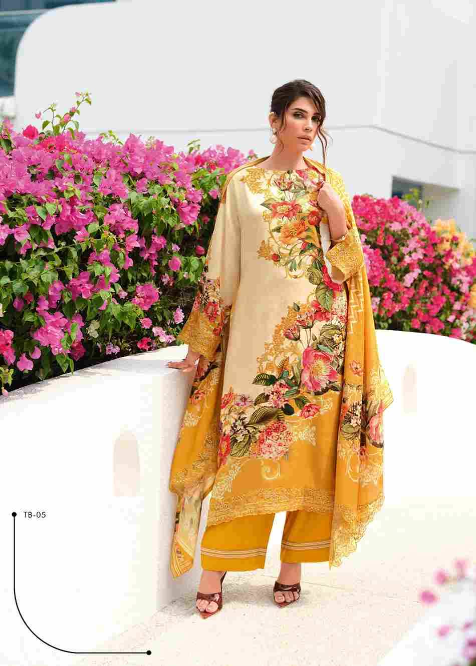 Tabeer By Varshaa 01 To 05 Series Beautiful Festive Suits Colorful Stylish Fancy Casual Wear & Ethnic Wear Viscose Muslin Dresses At Wholesale Price