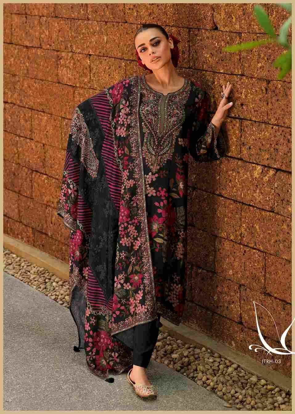 Itrh By Varshaa 01 To 05 Series Beautiful Festive Suits Colorful Stylish Fancy Casual Wear & Ethnic Wear Viscose Muslin Dresses At Wholesale Price