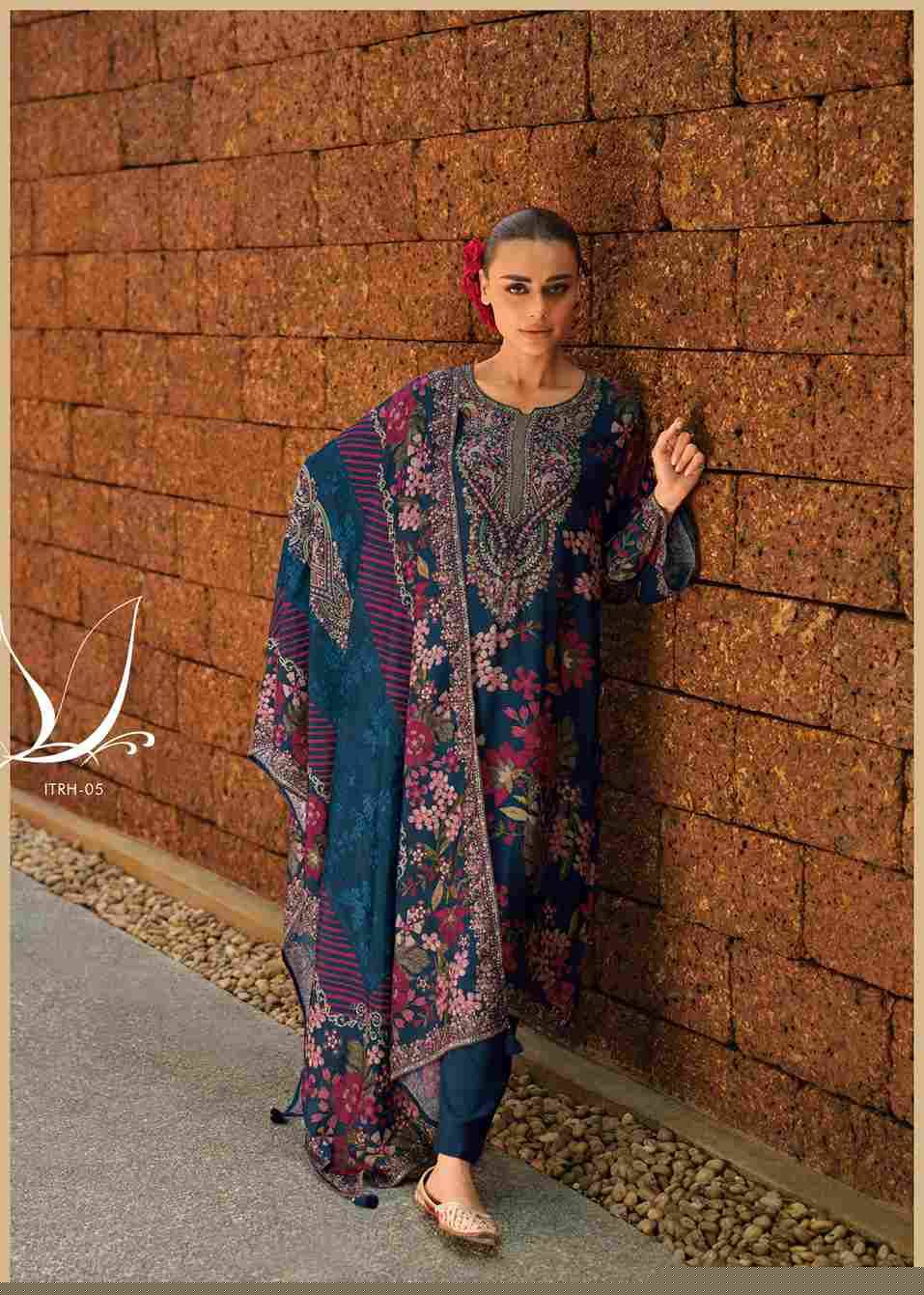 Itrh By Varshaa 01 To 05 Series Beautiful Festive Suits Colorful Stylish Fancy Casual Wear & Ethnic Wear Viscose Muslin Dresses At Wholesale Price