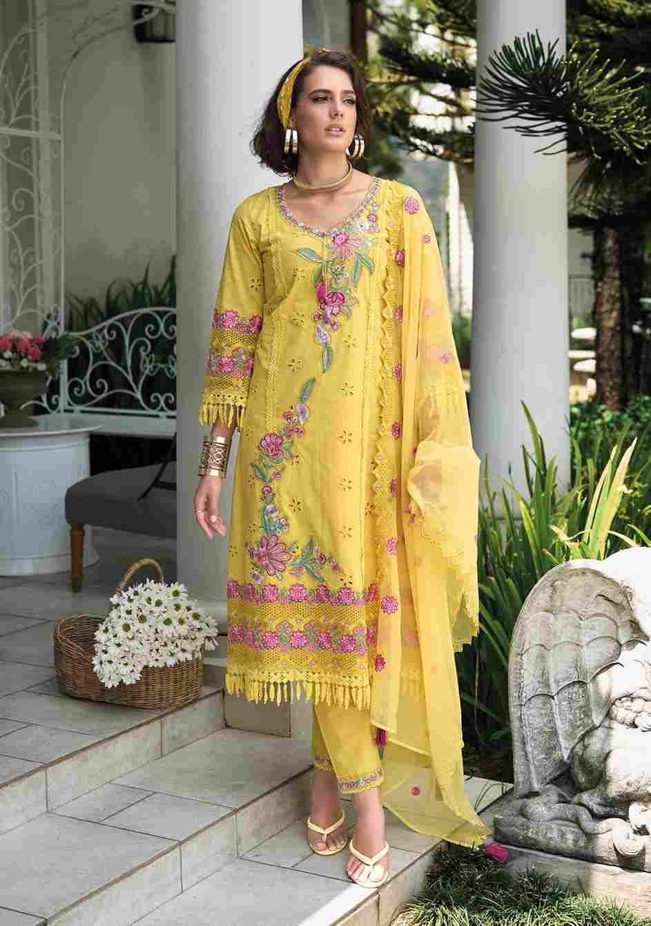 Safarnama Vol-6 By Kailee 44201 To 44204 Series Designer Festive Suits Collection Beautiful Stylish Fancy Colorful Party Wear & Occasional Wear Pure Cotton Embroidered Dresses At Wholesale Price