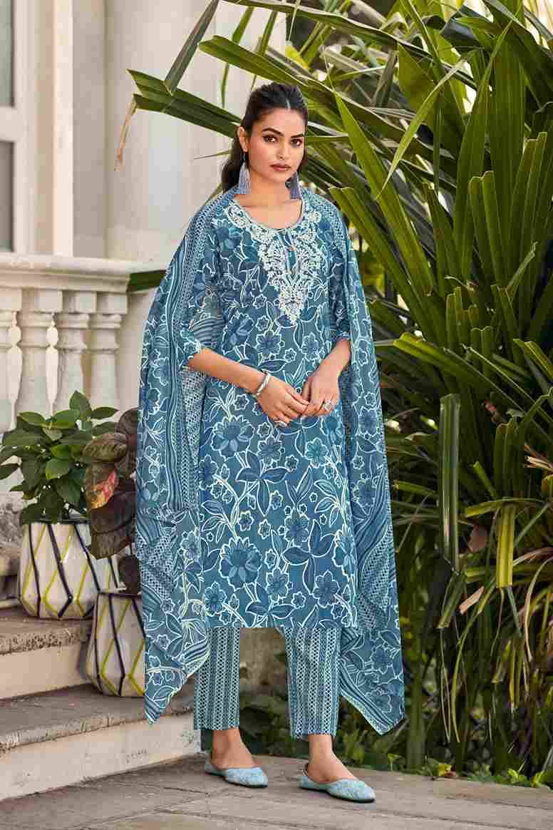 Summer Saga By Tips And Tops 1001 To 1006 Series Designer Festive Suits Beautiful Stylish Fancy Colorful Party Wear & Occasional Wear Pure Cotton Dresses At Wholesale Price