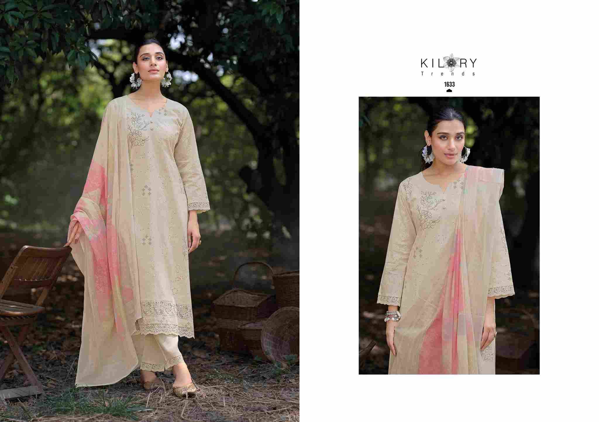Surkhi By Kilory 1631 To 1636 Series Beautiful Festive Suits Colorful Stylish Fancy Casual Wear & Ethnic Wear Pure Lawn Cotton Dresses At Wholesale Price