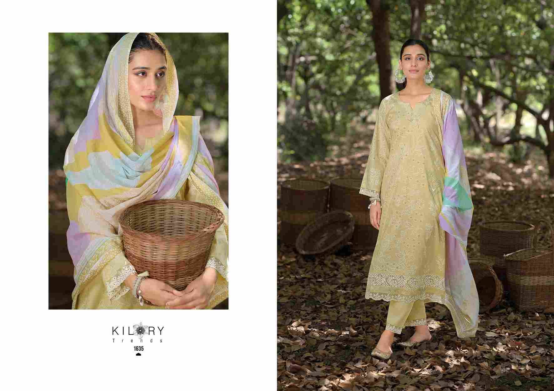 Surkhi By Kilory 1631 To 1636 Series Beautiful Festive Suits Colorful Stylish Fancy Casual Wear & Ethnic Wear Pure Lawn Cotton Dresses At Wholesale Price