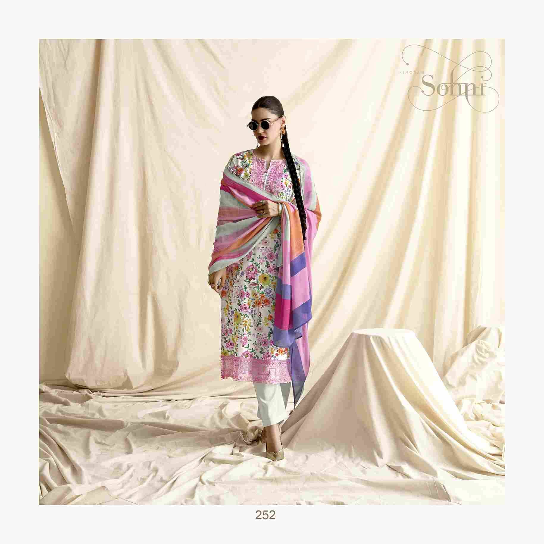 Canvas By Sohni 251 To 254 Series Beautiful Suits Colorful Stylish Fancy Casual Wear & Ethnic Wear Pure Lawn Embroidery Dresses At Wholesale Price