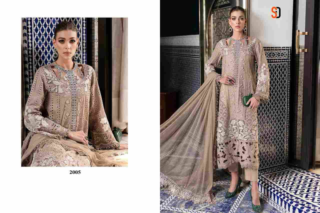 Maria.B. Lawn Vol-2 By Shraddha Designer 2001 To 2006 Series Designer Pakistani Suits Beautiful Stylish Fancy Colorful Party Wear & Occasional Wear Pure Lawn Cotton Print Embroidered Dresses At Wholesale Price