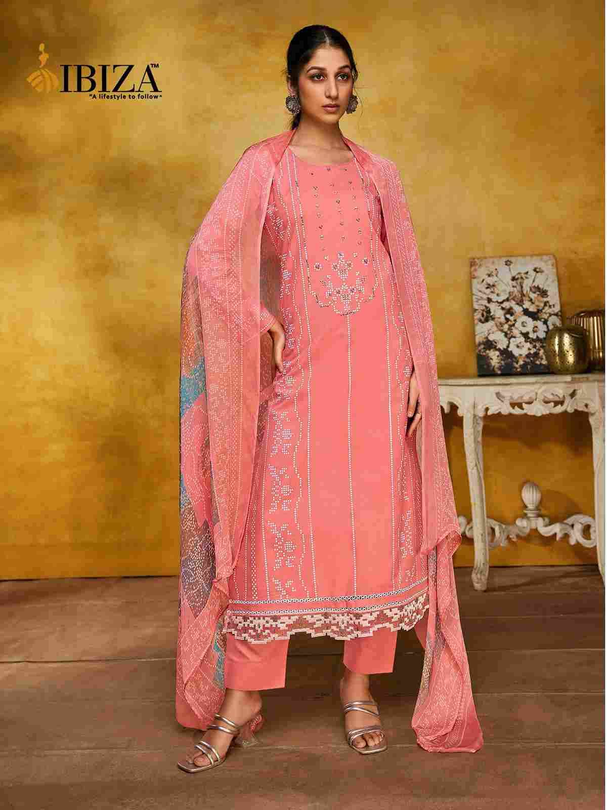 Glamlook By Ibiza 15800 To 15803 Series Designer Festive Suits Beautiful Fancy Stylish Colorful Party Wear & Occasional Wear Pure Cambric Cotton Dresses At Wholesale Price