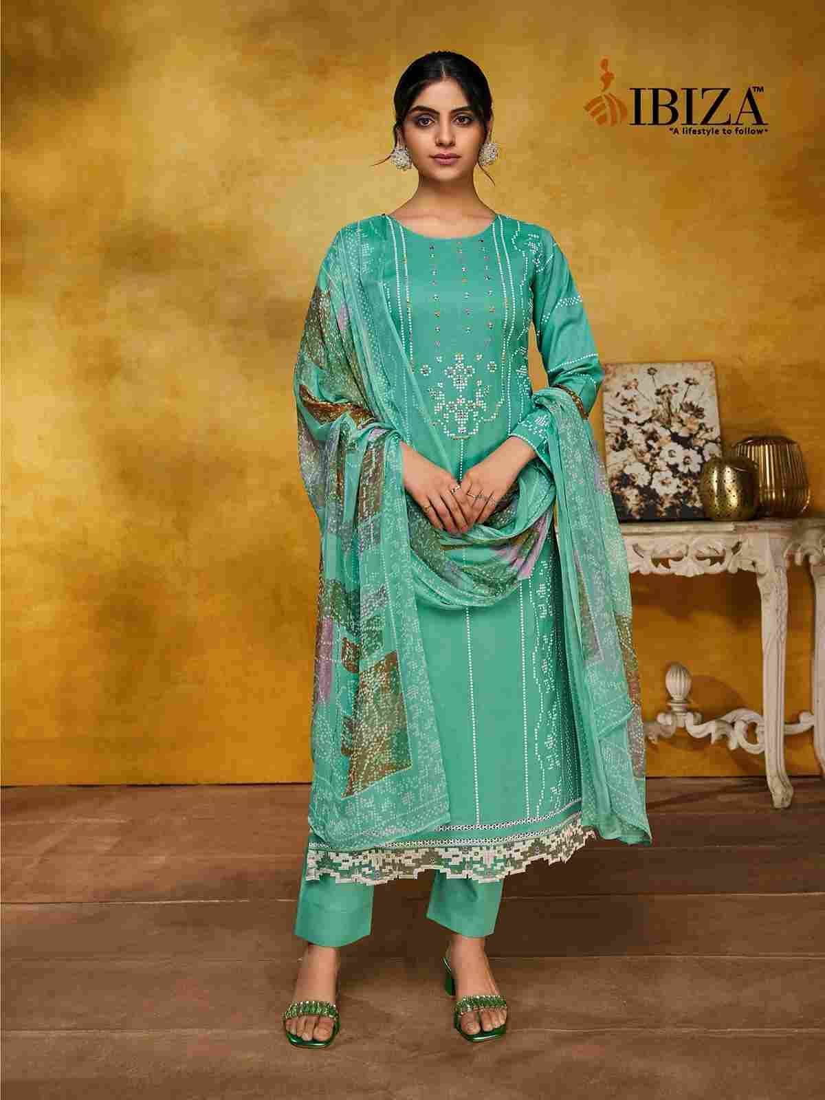 Glamlook By Ibiza 15800 To 15803 Series Designer Festive Suits Beautiful Fancy Stylish Colorful Party Wear & Occasional Wear Pure Cambric Cotton Dresses At Wholesale Price