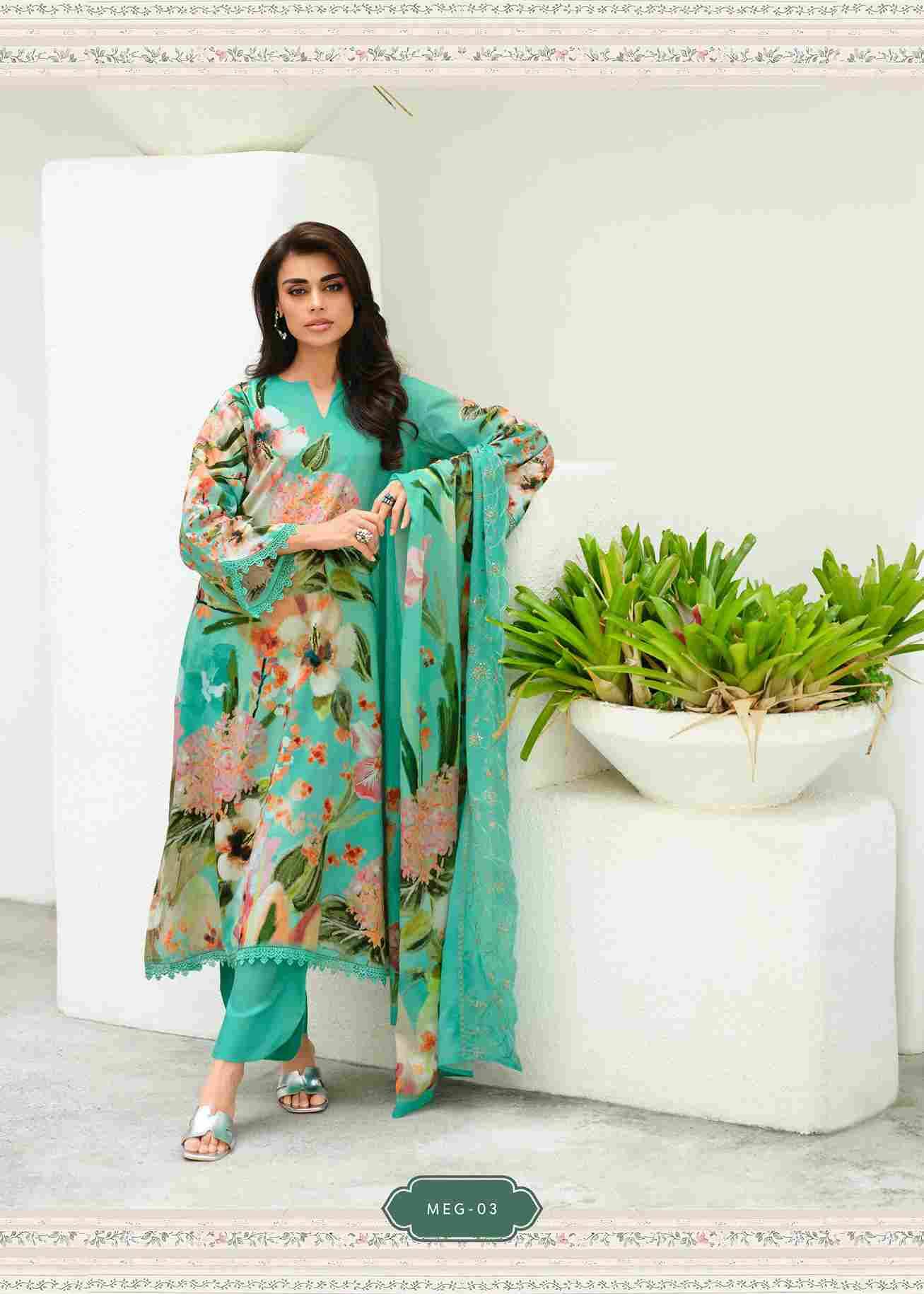 Mehr-E-Gul By Varshaa 01 To 04 Series Beautiful Festive Suits Colorful Stylish Fancy Casual Wear & Ethnic Wear Cotton Lawn Dresses At Wholesale Price