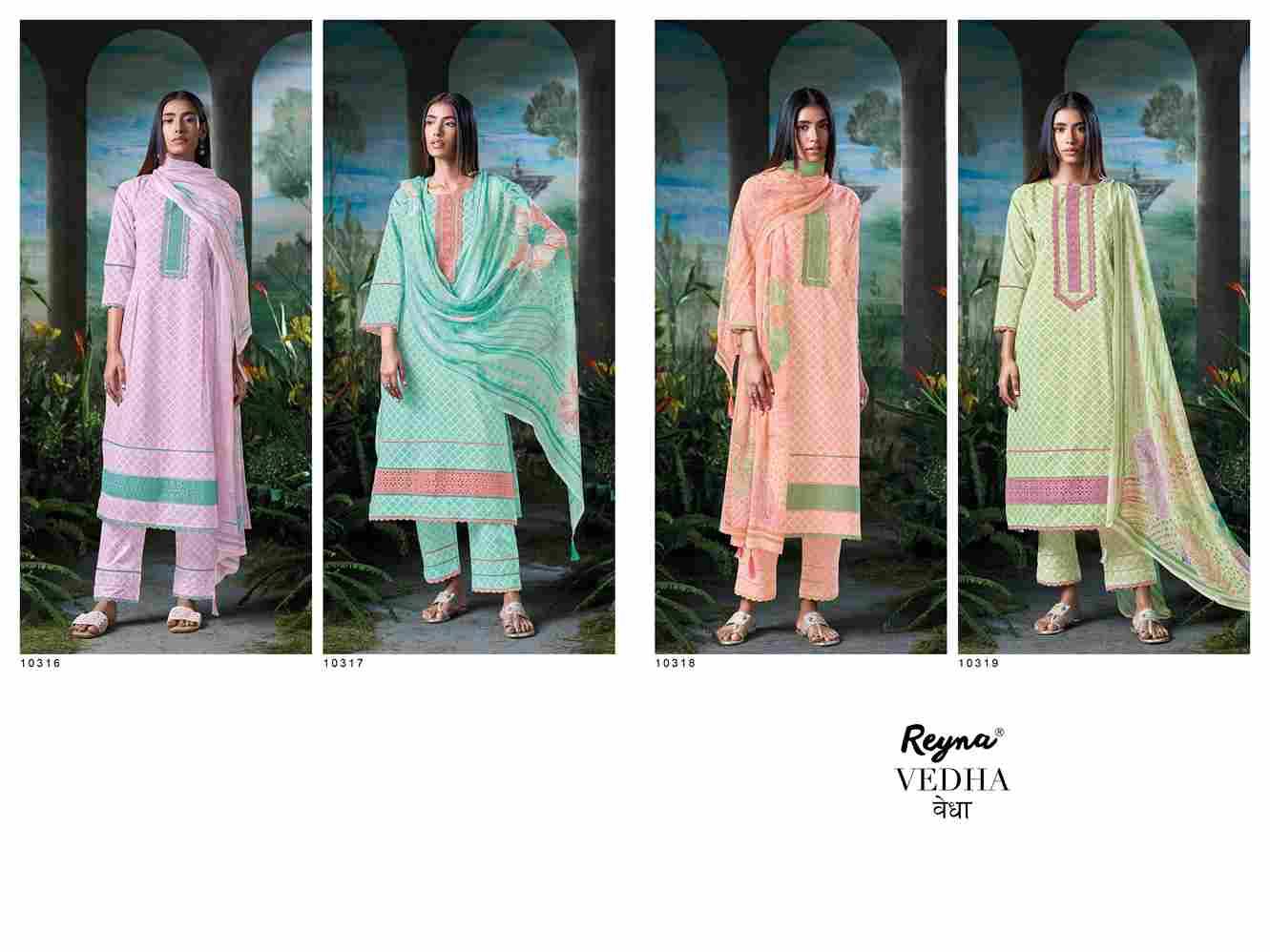 Vedha By Reyna 10316 To 10319 Series Designer Stylish Fancy Colorful Beautiful Party Wear & Ethnic Wear Collection Pure Cotton Print Tops At Wholesale Price