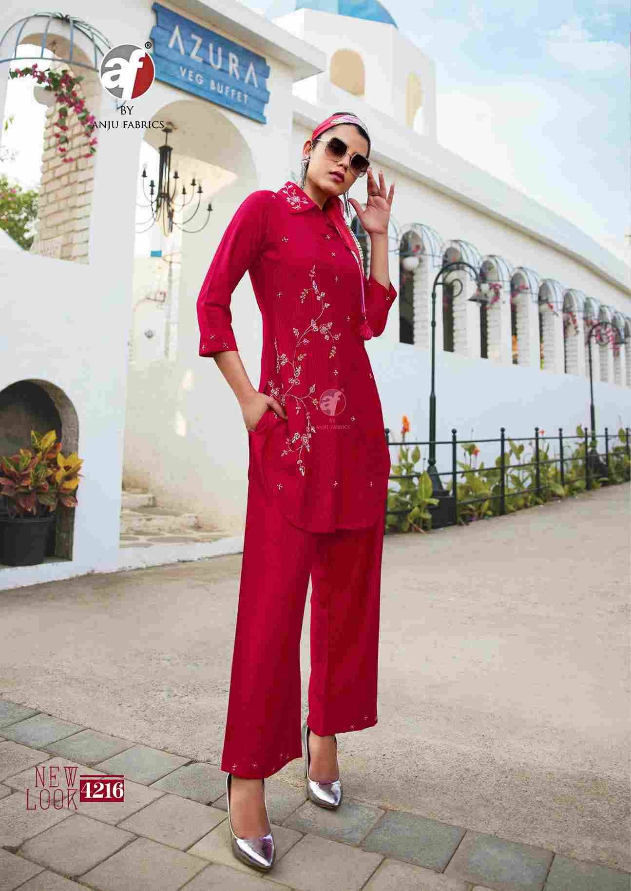 Fusion Vol-5 By Anju Fabrics 1211 To 1216 Series Designer Stylish Fancy Colorful Beautiful Party Wear & Ethnic Wear Collection Viscose Nylon Tops With Bottom And Scarf At Wholesale Price