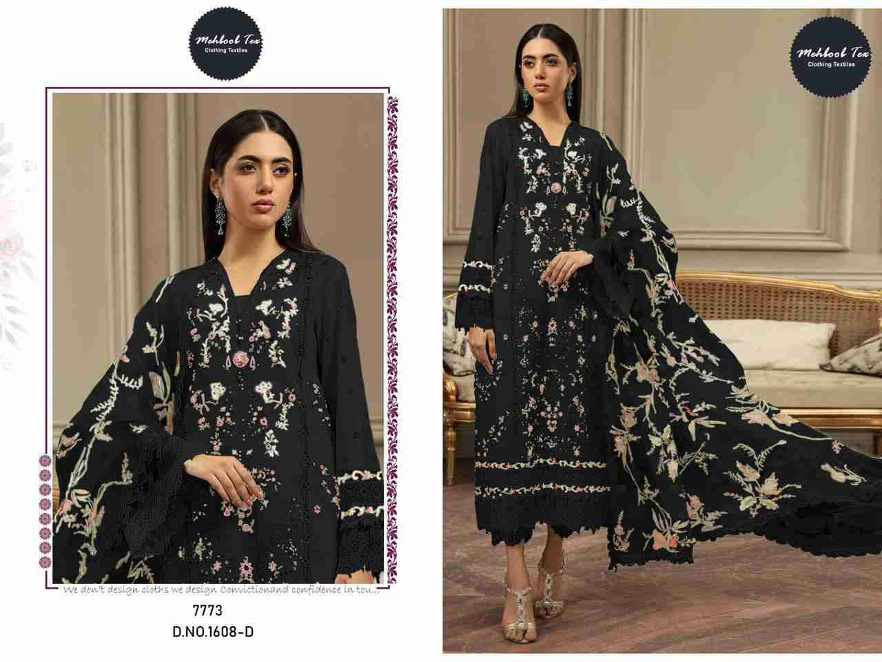 Mehboob Tex Hit Design 1608 Colours By Mehboob Tex 1608-A To 1608-D Series Beautiful Pakistani Suits Stylish Fancy Colorful Party Wear & Occasional Wear Pure Viscose Lawn Dresses At Wholesale Price